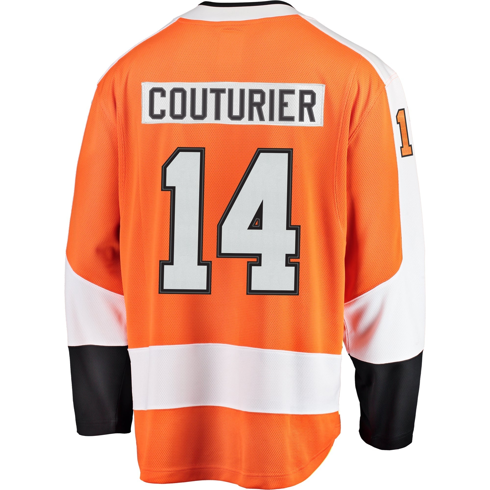 Men's Fanatics Branded Sean Couturier Orange Philadelphia Flyers Breakaway Jersey - vstockx