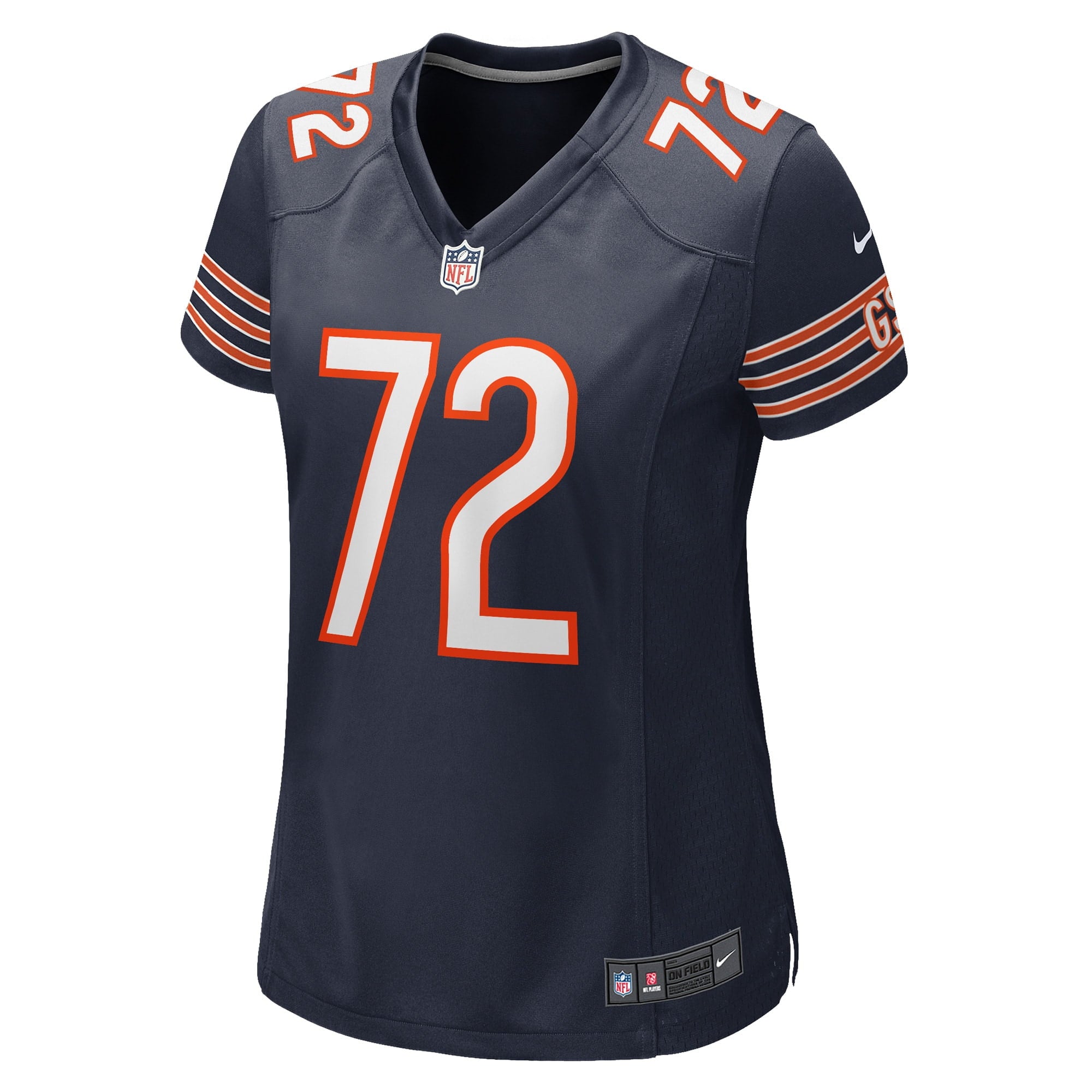 Women's Nike Alex Leatherwood Navy Chicago Bears Game Player Jersey - vstockx