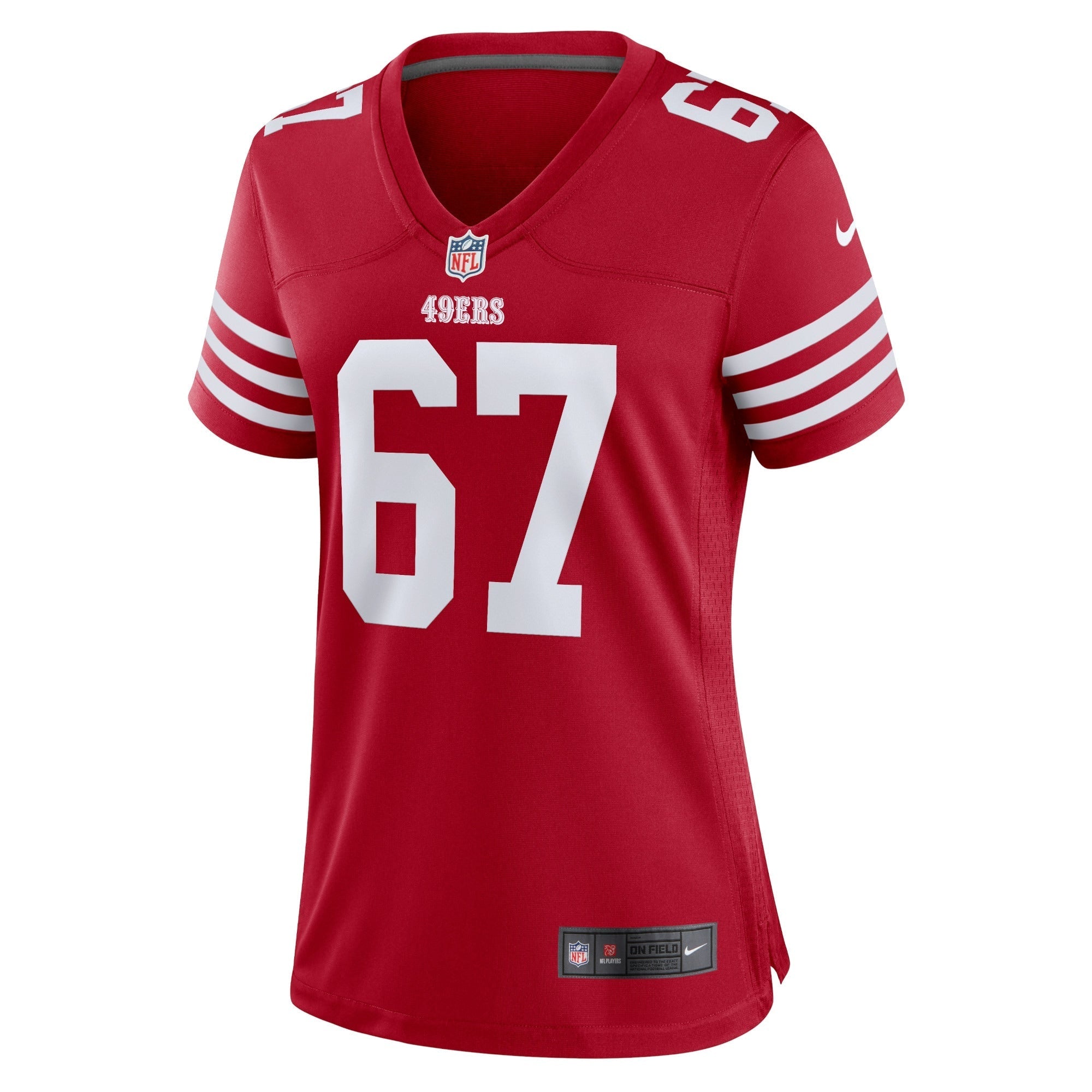 Women's Nike Keith Ismael Scarlet San Francisco 49ers Home Game Player Jersey - vstockx