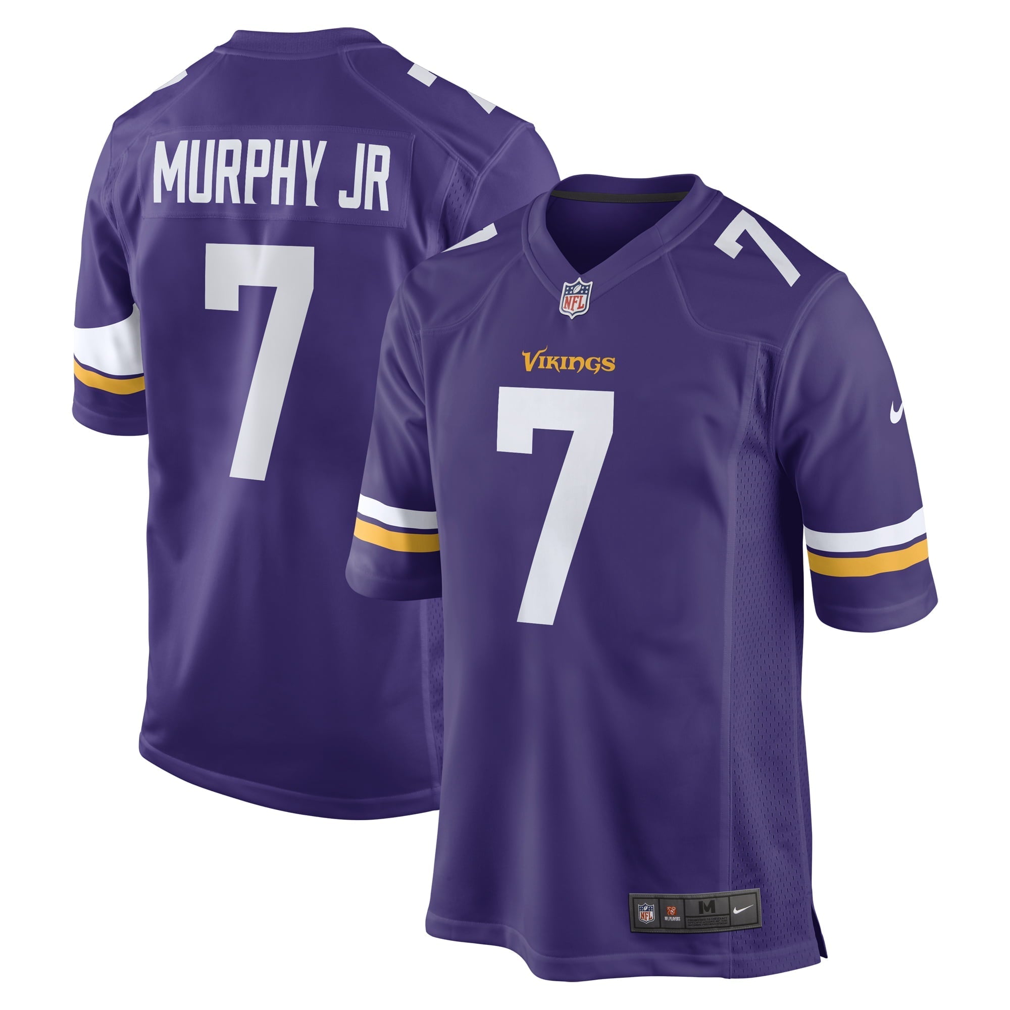 Men's Nike Byron Murphy Jr. Purple Minnesota Vikings Game Jersey - vstockx
