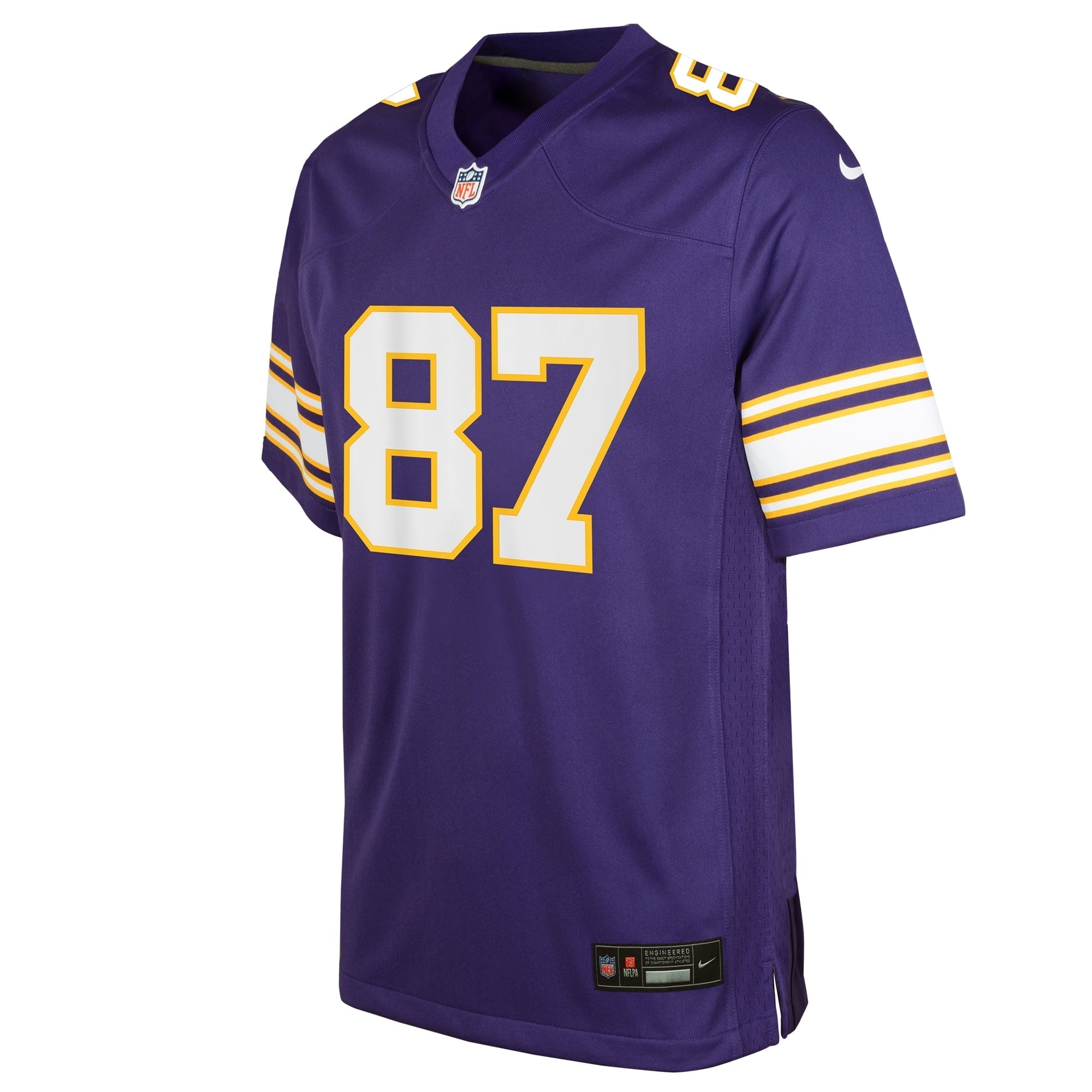 Youth Nike T.J. Hockenson Purple Minnesota Vikings Game Jersey - vstockx