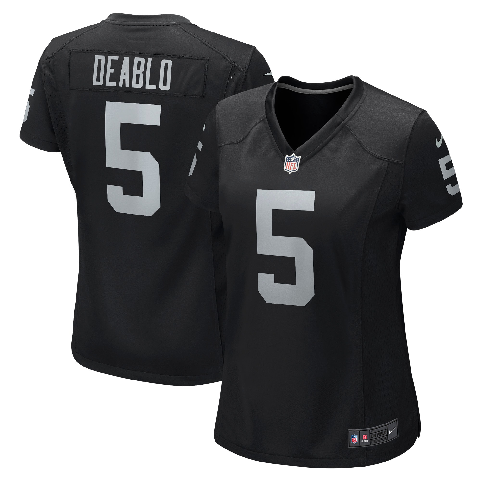 Divine Deablo Las Vegas Raiders Nike Women's Player Game Jersey - Black - vstockx