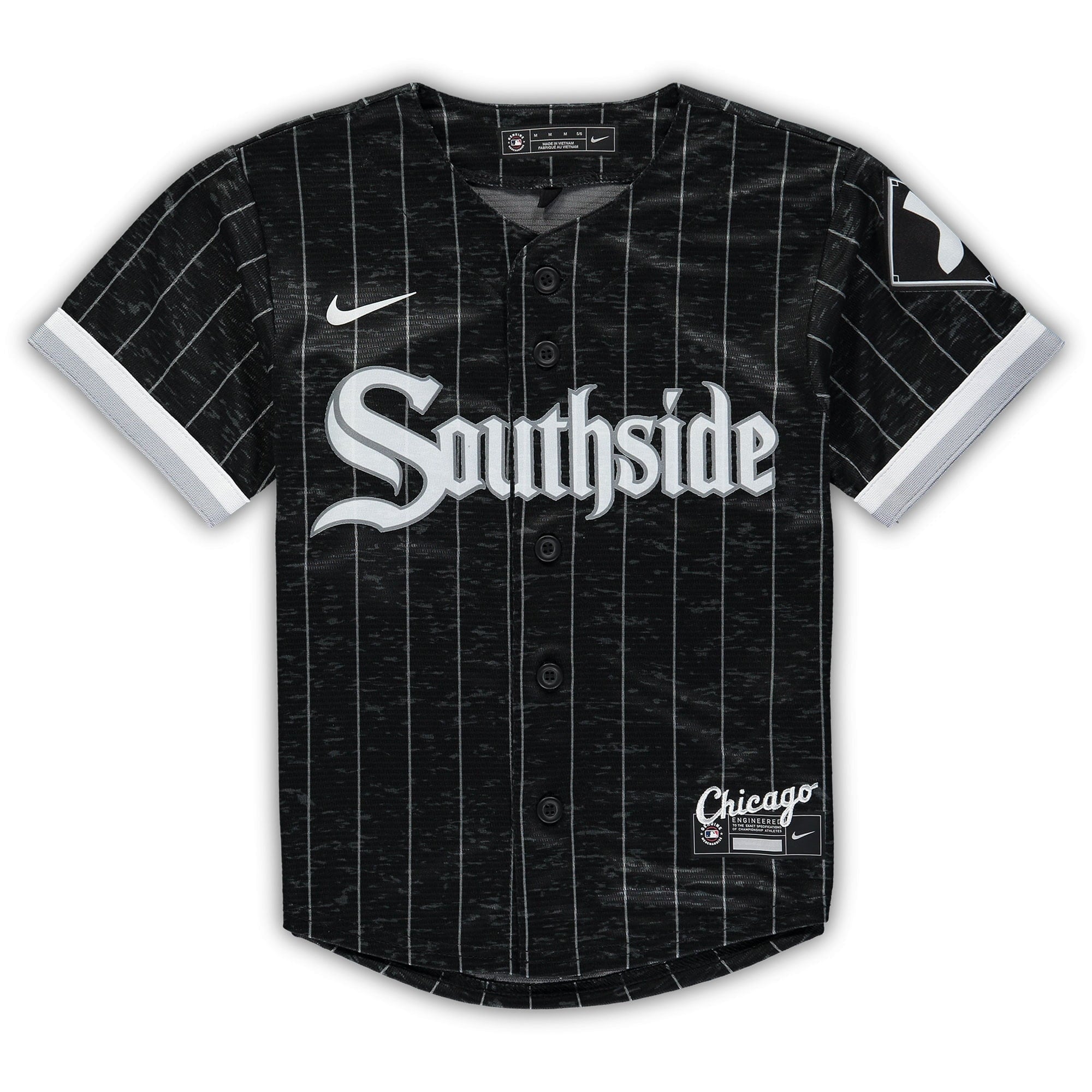 Preschool Nike Tim Anderson Black Chicago White Sox City Connect Script Replica Jersey - vstockx