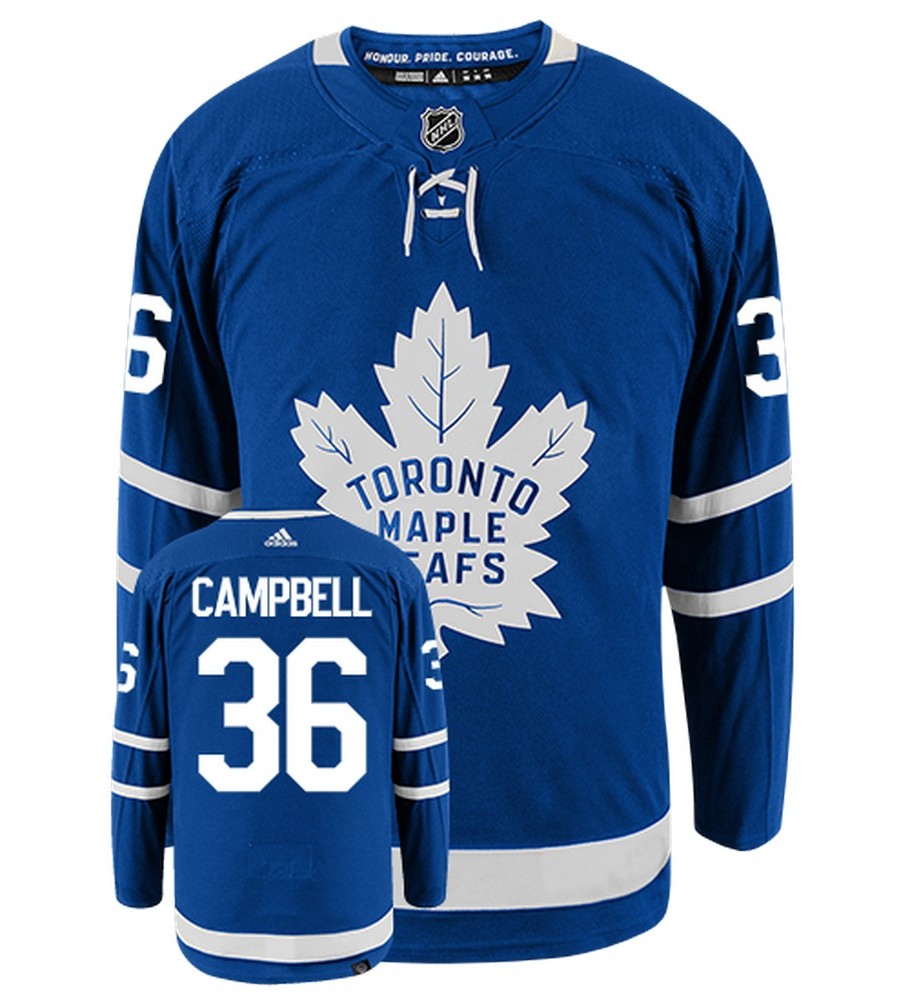 Jack Campbell Toronto Maple Leafs Adidas Primegreen Authentic NHL Hockey Jersey - vstockx