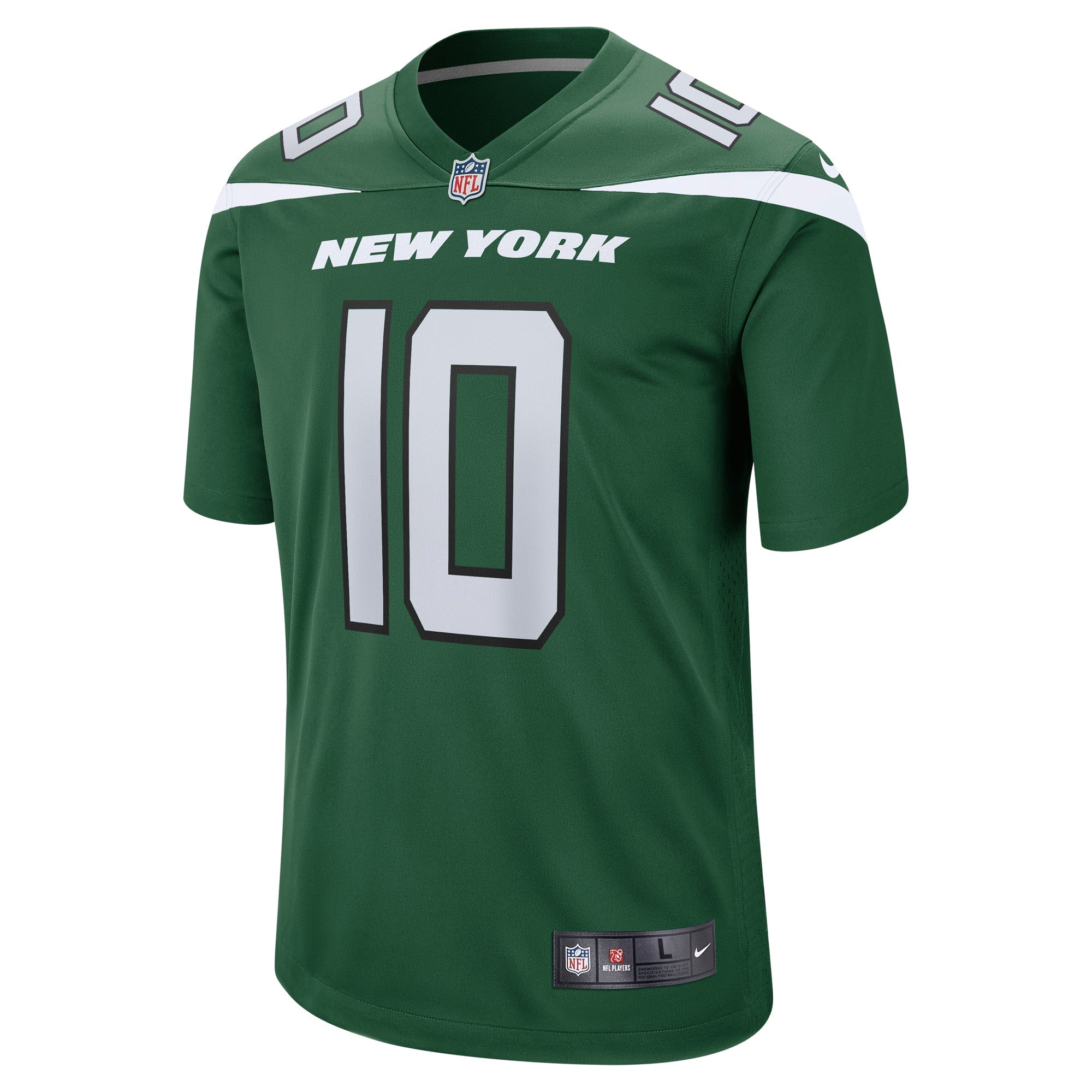 Men's Nike Allen Lazard Gotham Green New York Jets Game Player Jersey - vstockx