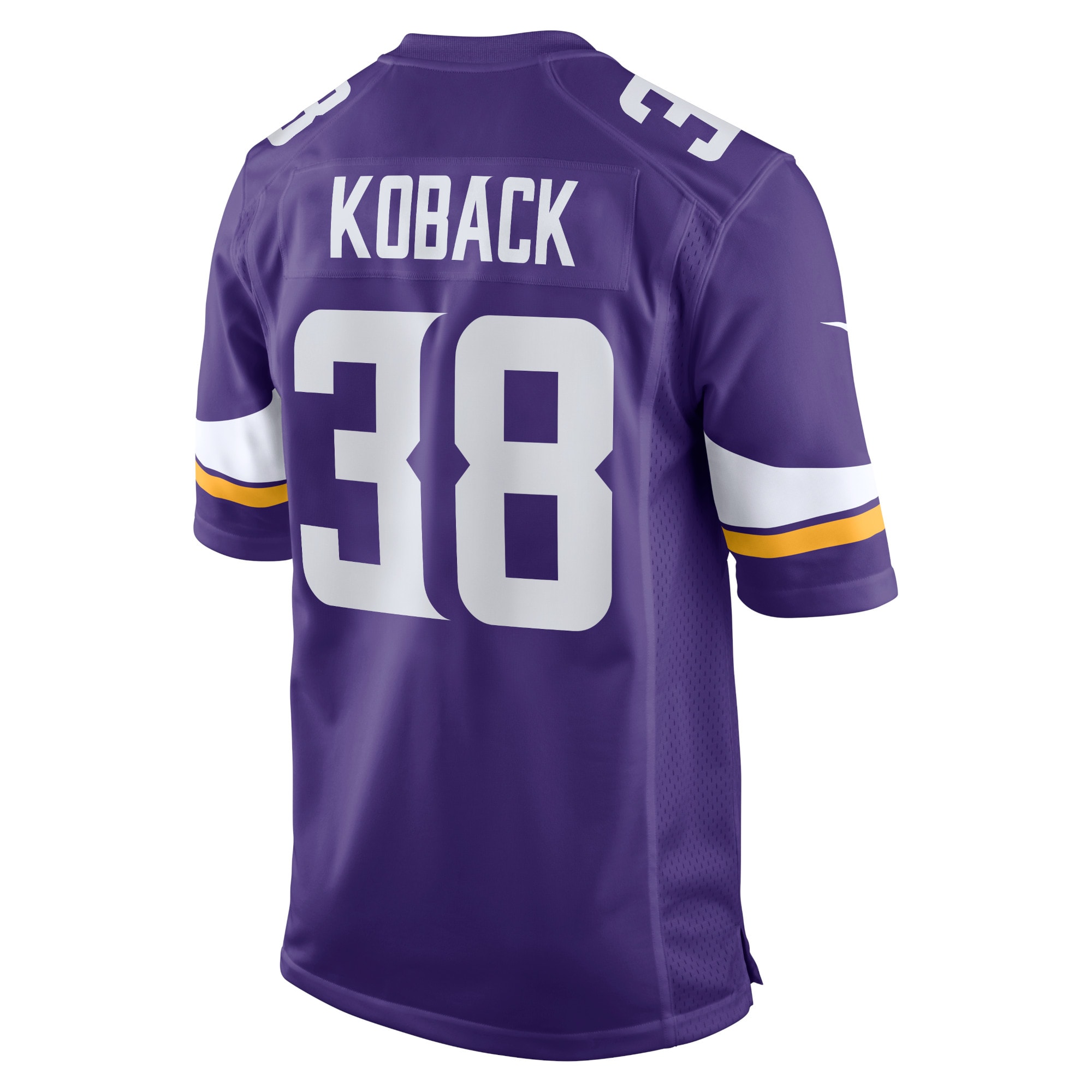 Bryant Koback Minnesota Vikings Nike Home Game Player Jersey - Purple - vstockx