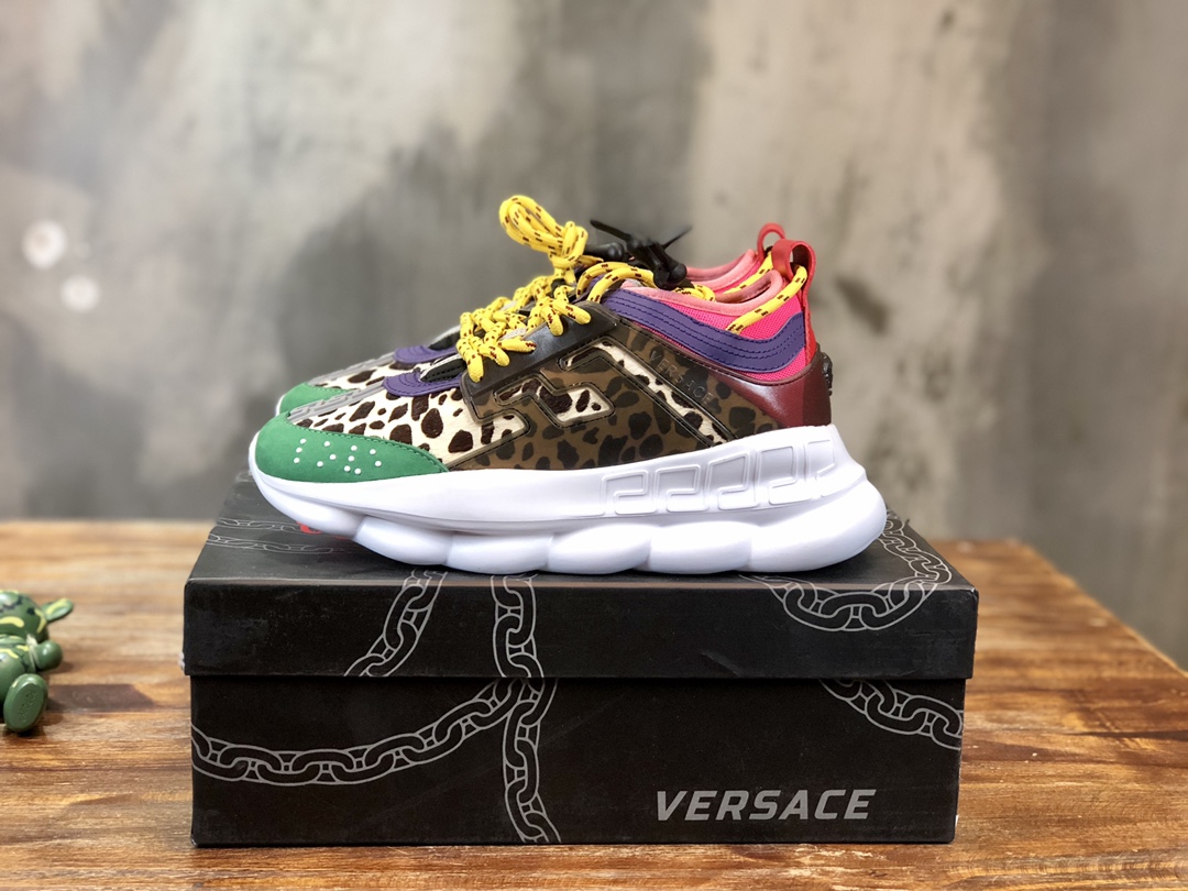 Versace Chain Reaction 2 Chainz Leopard (W) - vstockx