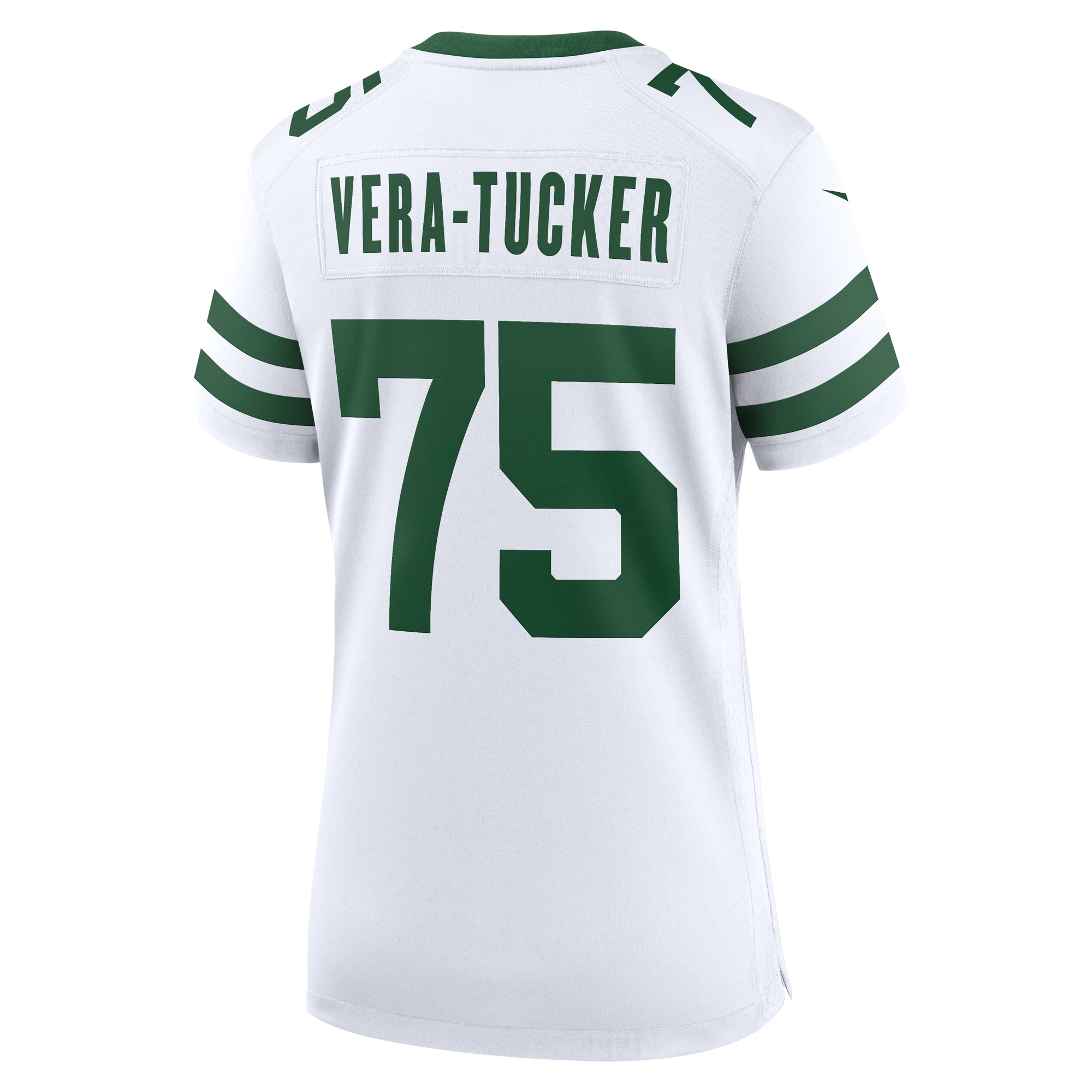 Women's Nike Alijah Vera-Tucker White New York Jets Legacy Player Game Jersey - vstockx