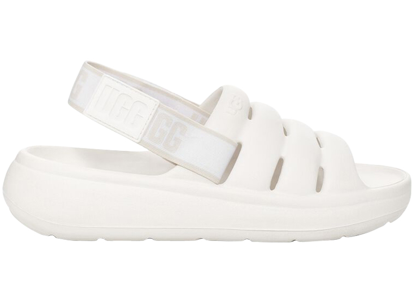 UGG Sport Yeah Slide Bright White (Women's) - vstockx