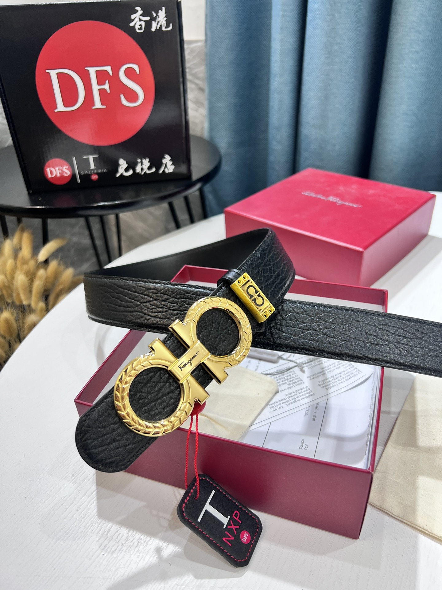Streetwear Belt Ferragamo 319618 size:3.5cm - vstockx