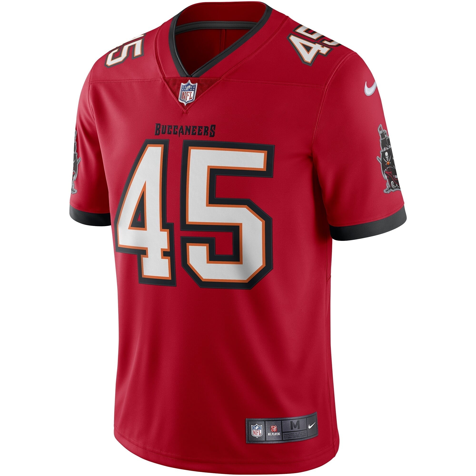 Men's Nike Devin White Red Tampa Bay Buccaneers Vapor Limited Jersey - vstockx