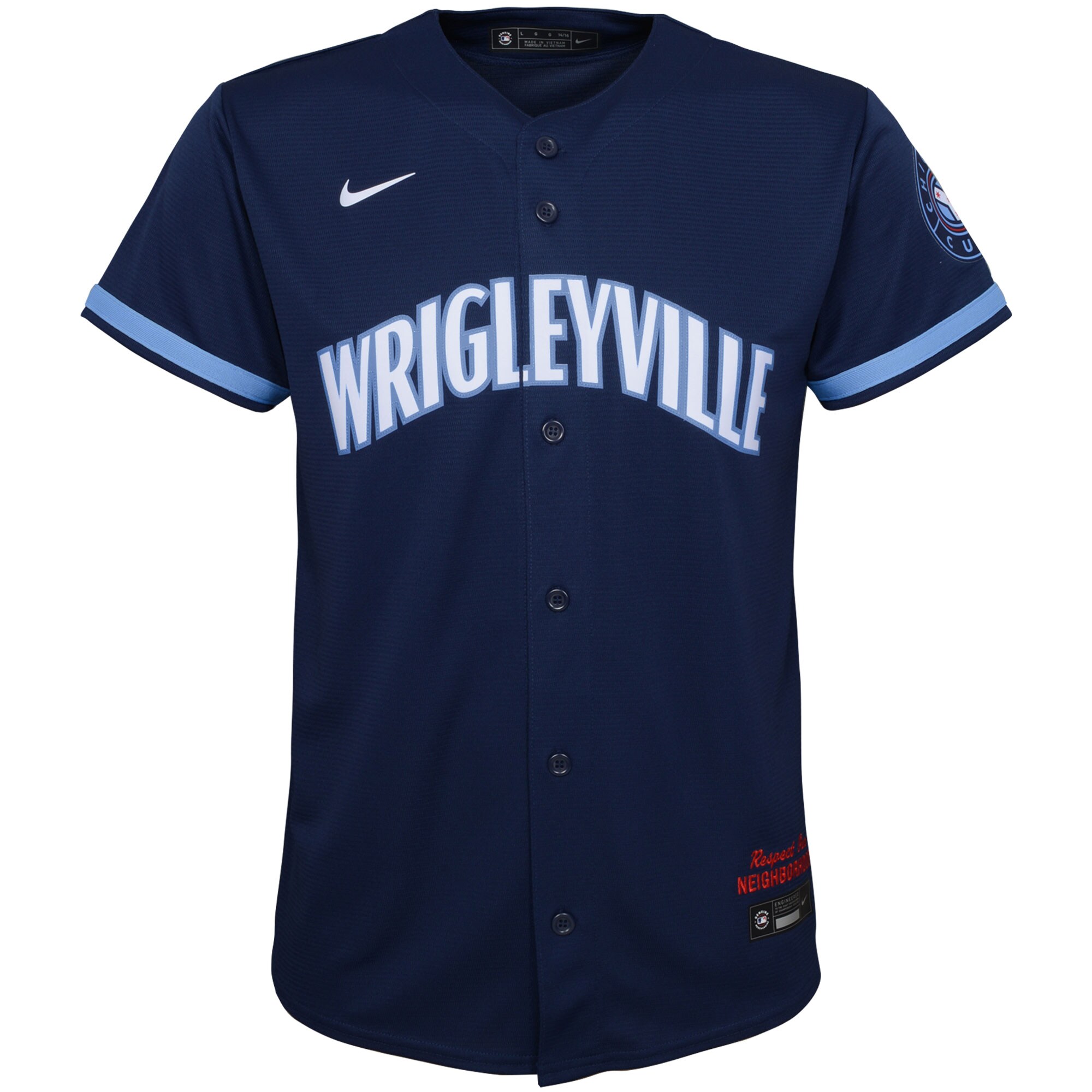 Seiya Suzuki Chicago Cubs Nike Preschool City Connect Script Replica Player Jersey - Navy - vstockx