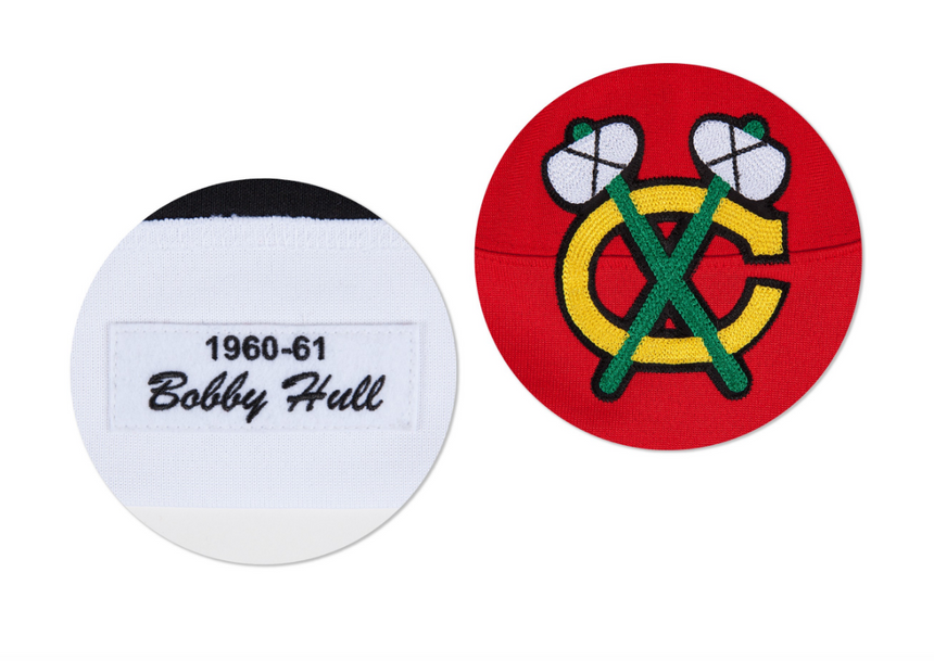 Bobby Hull Chicago Blackhawks 1960-61 Authentic Jersey By Mitchell & Ness - vstockx