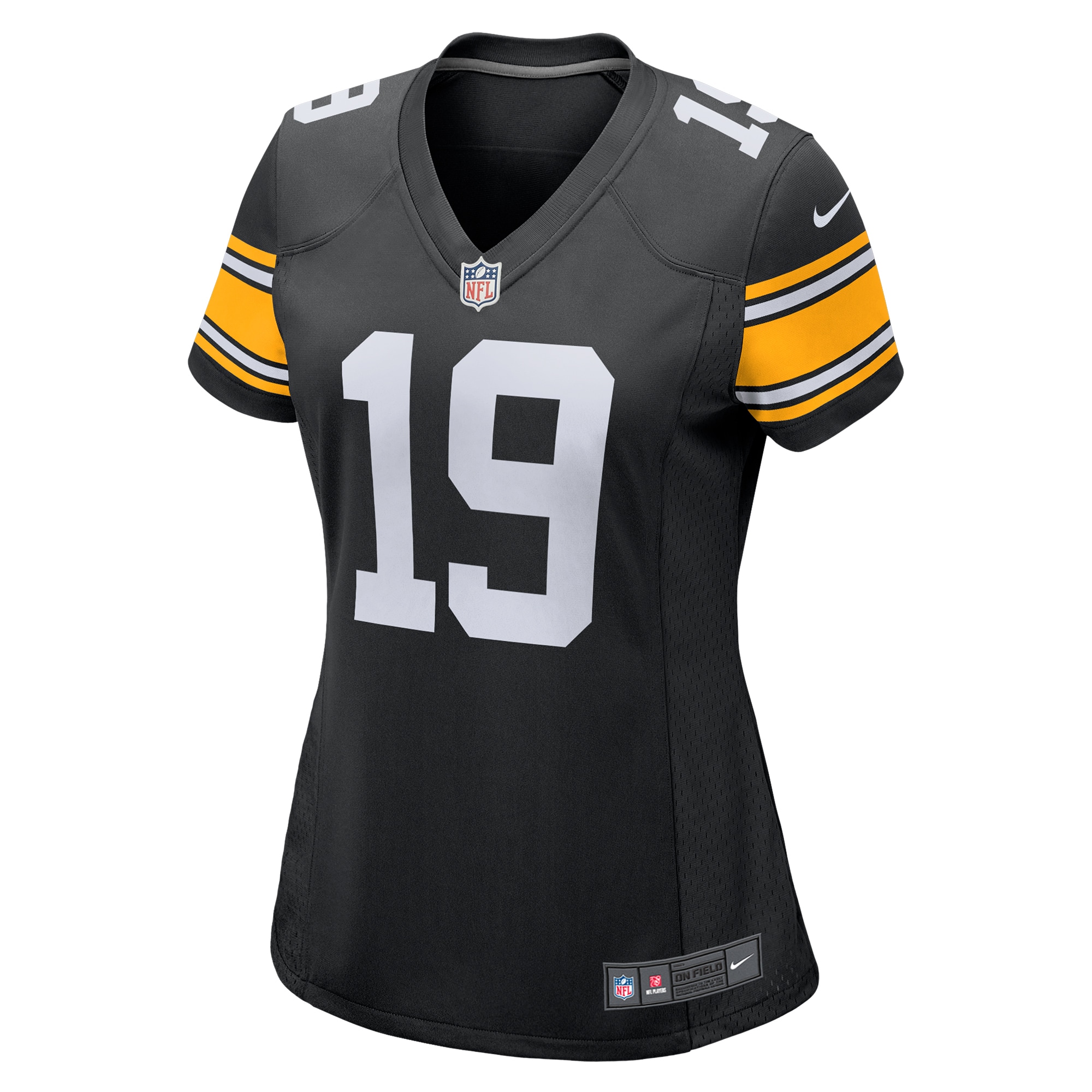 JuJu Smith-Schuster Pittsburgh Steelers Nike Women's Alternate Game Jersey - Black - vstockx