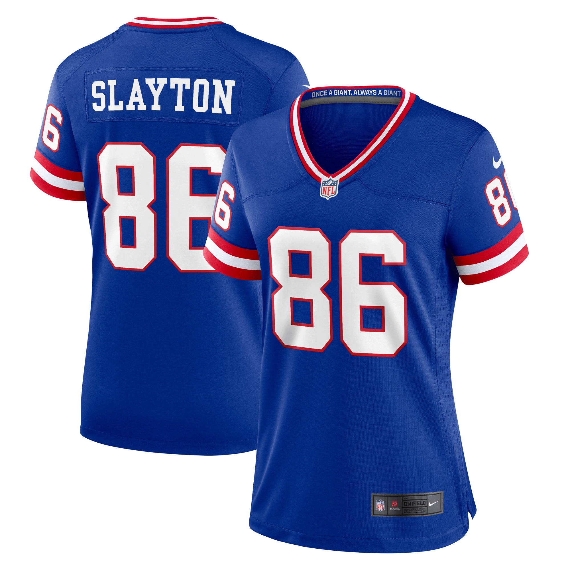 Darius Slayton New York Giants Nike Women's Classic Player Game Jersey - Royal - vstockx