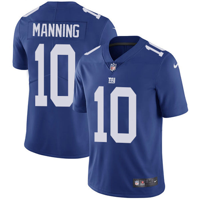Youth New York Giants Eli Manning Vapor Jersey - Royal - vstockx