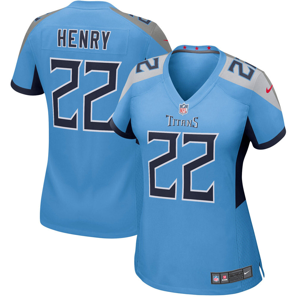 Women's Tennessee Titans Derrick Henry Game Jersey Light Blue - vstockx