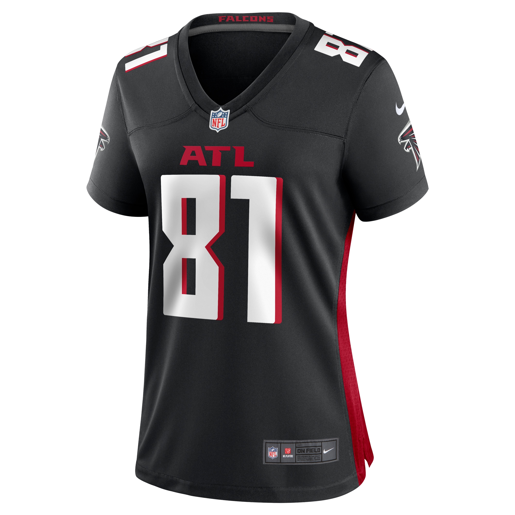 Jonnu Smith Atlanta Falcons Nike Women's Game Player Jersey - Black - vstockx