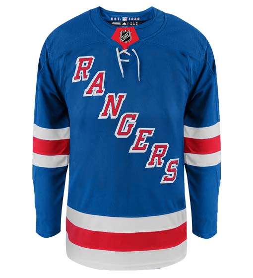 Customizable New York Rangers Adidas Primegreen Authentic NHL Hockey Jersey - vstockx