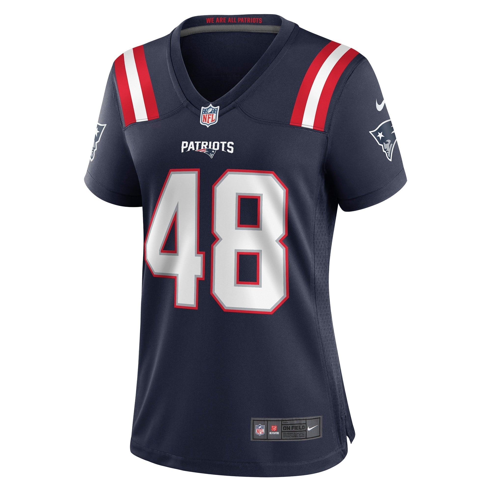 Women's Nike Jahlani Tavai Navy New England Patriots Game Player Jersey - vstockx