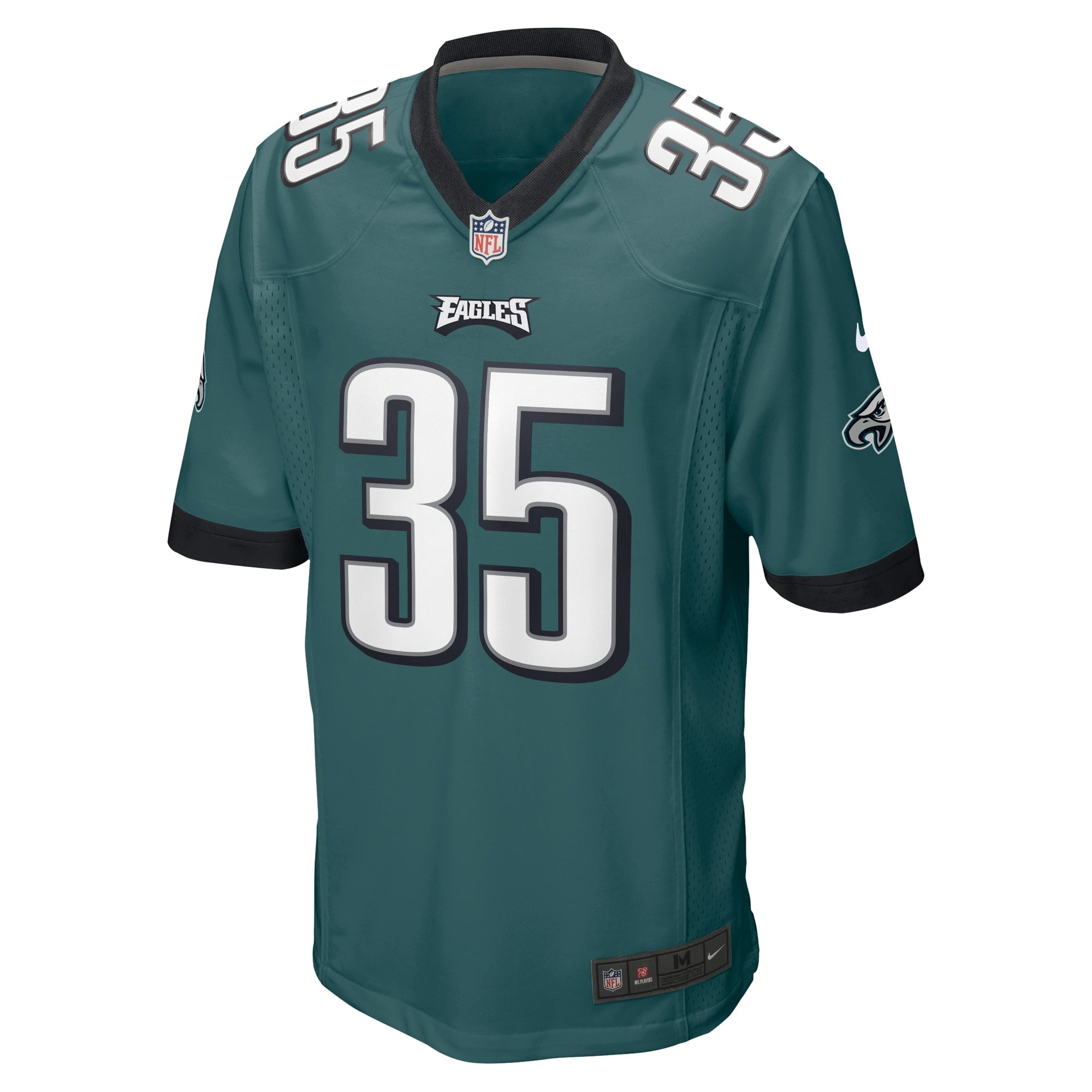 Men's Nike Boston Scott Midnight Green Philadelphia Eagles Game Jersey - vstockx