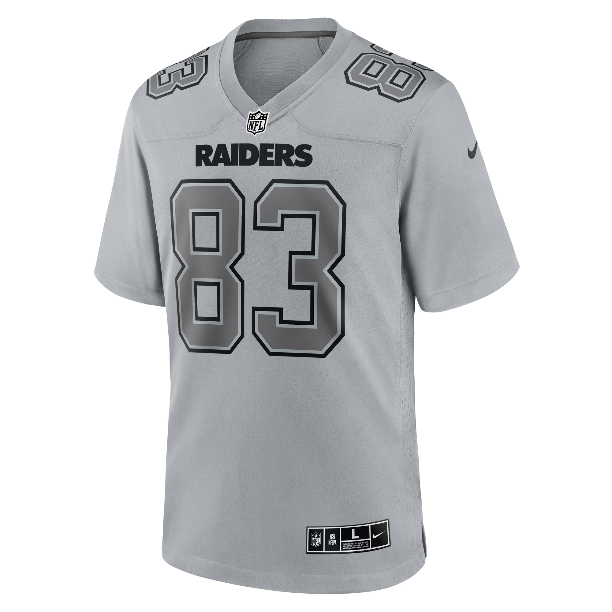 Darren Waller Las Vegas Raiders Nike Atmosphere Fashion Game Jersey - Gray - vstockx