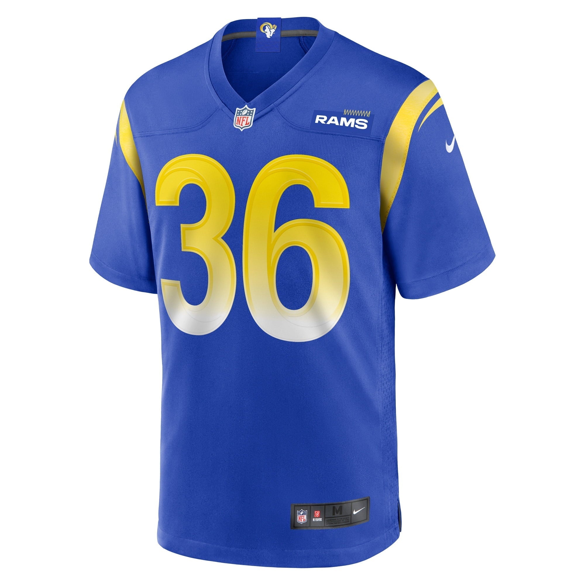 Men's Nike Grant Haley Royal Los Angeles Rams Game Player Jersey - vstockx
