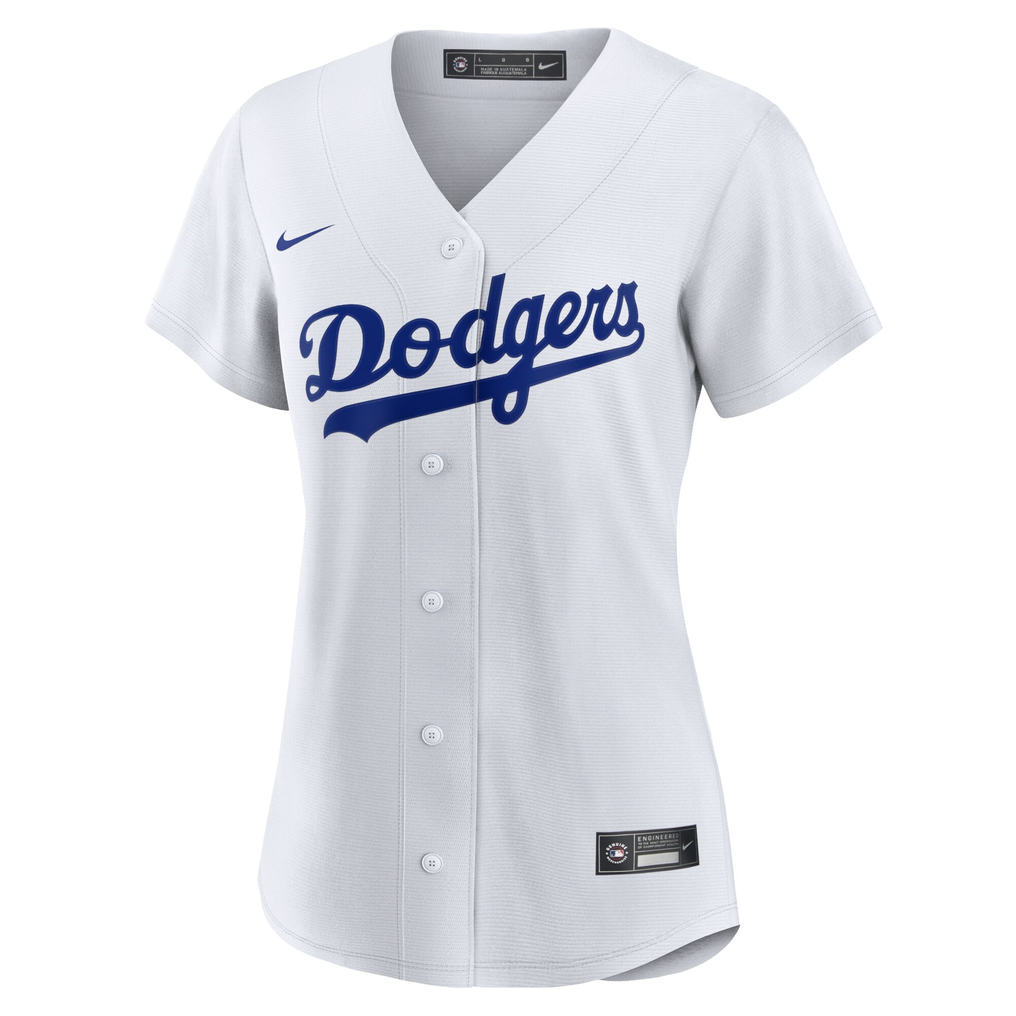 Los Angeles Dodgers Nike Women's Home Replica Team Jersey - White - vstockx