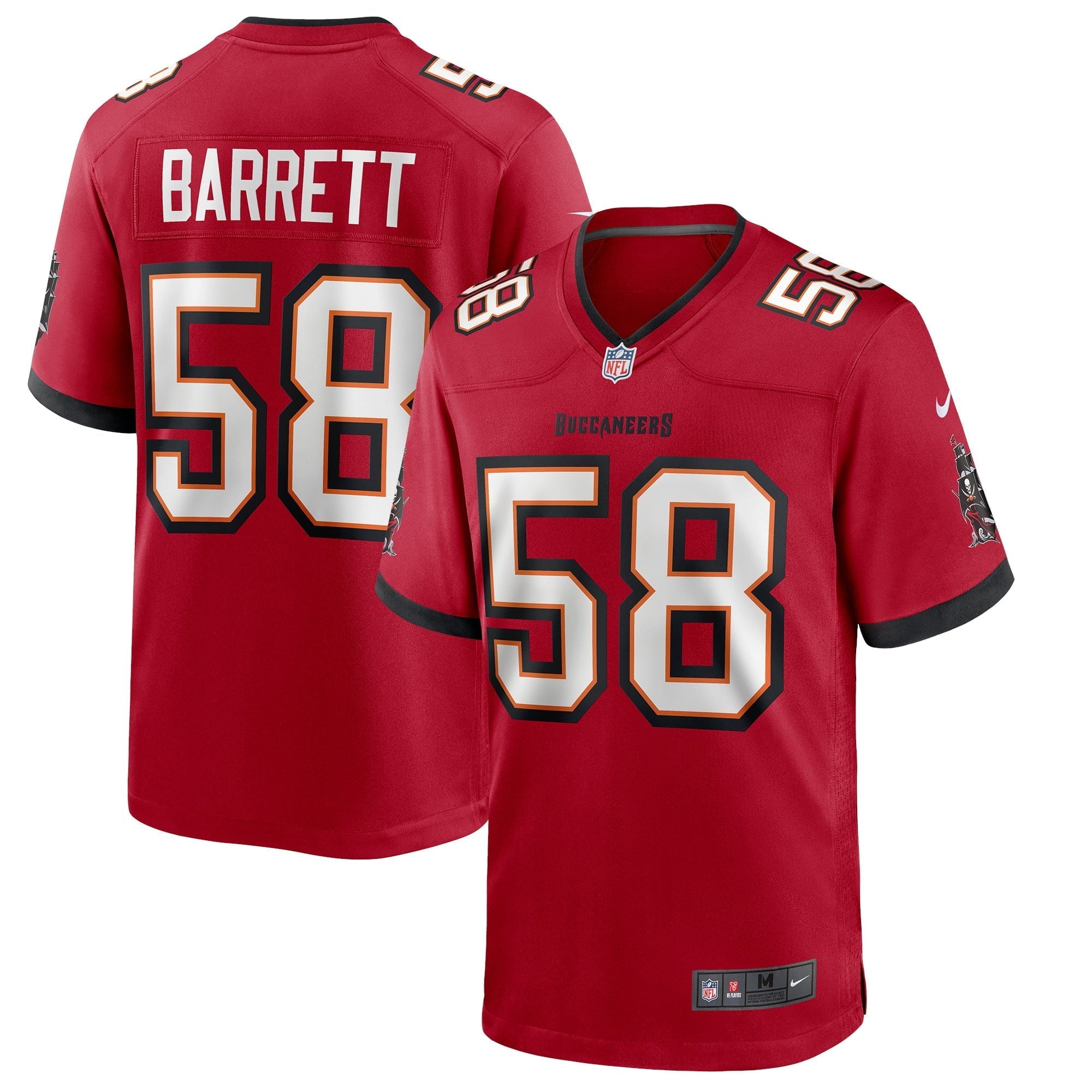 Men's Nike Shaquil Barrett Red Tampa Bay Buccaneers Game Jersey - vstockx