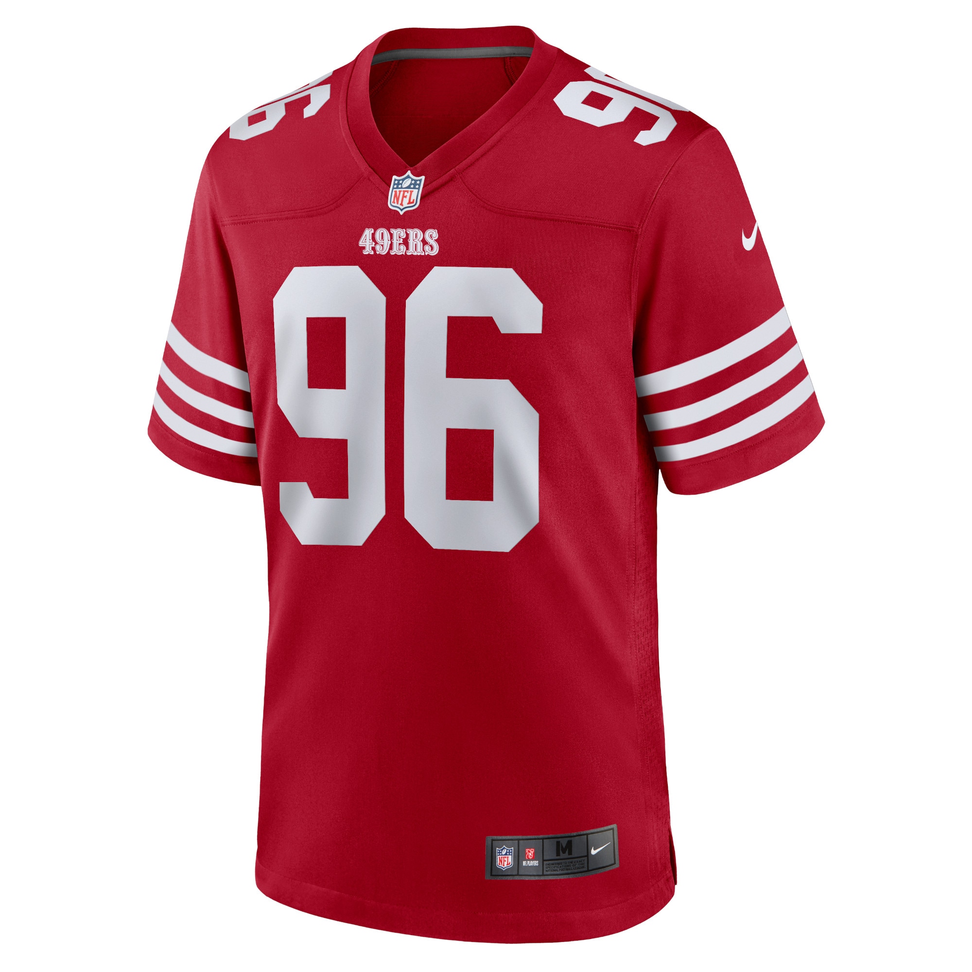 T.Y. McGill San Francisco 49ers Nike Home Game Player Jersey - Scarlet - vstockx