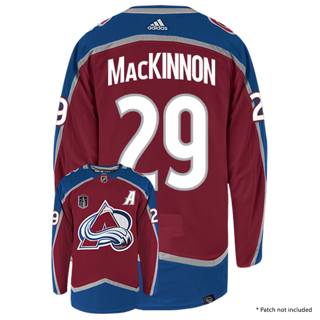 Nathan MacKinnon Colorado Avalanche Adidas Primegreen Authentic NHL Hockey Jersey - vstockx