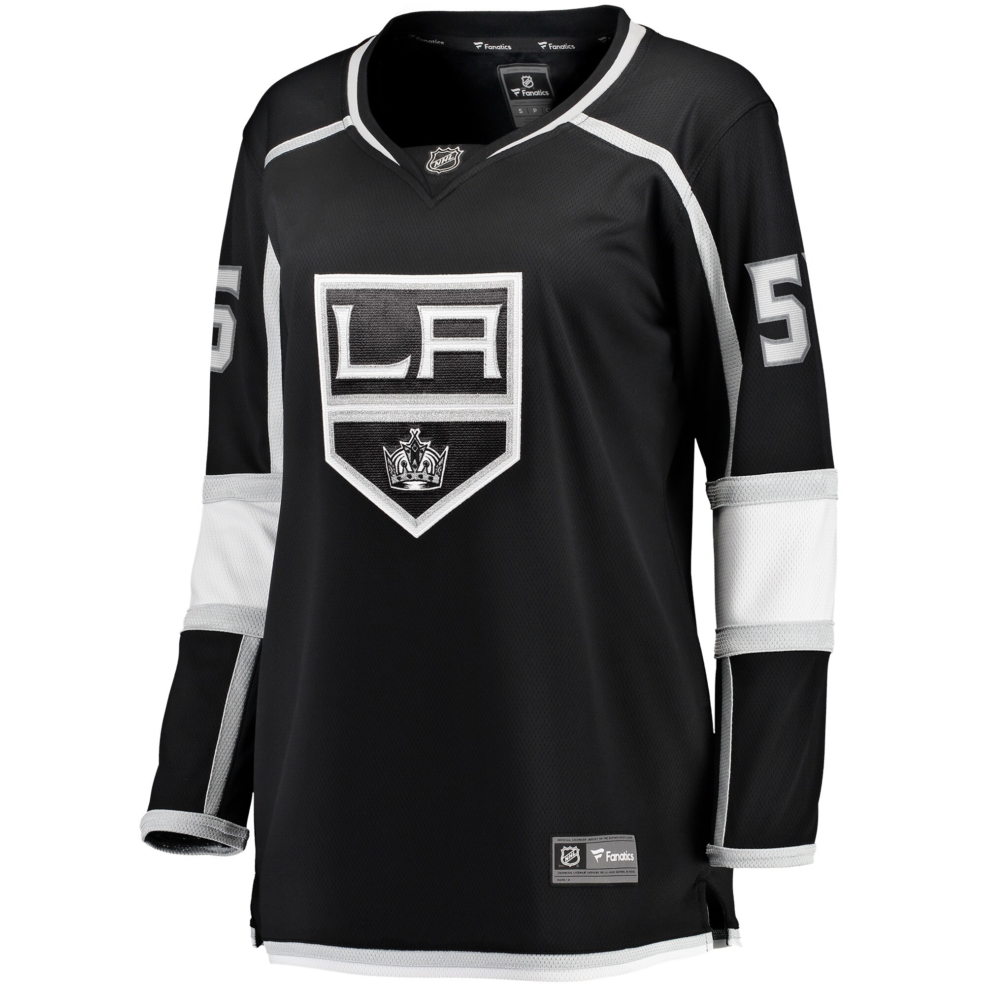 Quinton Byfield Los Angeles Kings Fanatics Branded Women's Home Breakaway Player Jersey - Black - vstockx