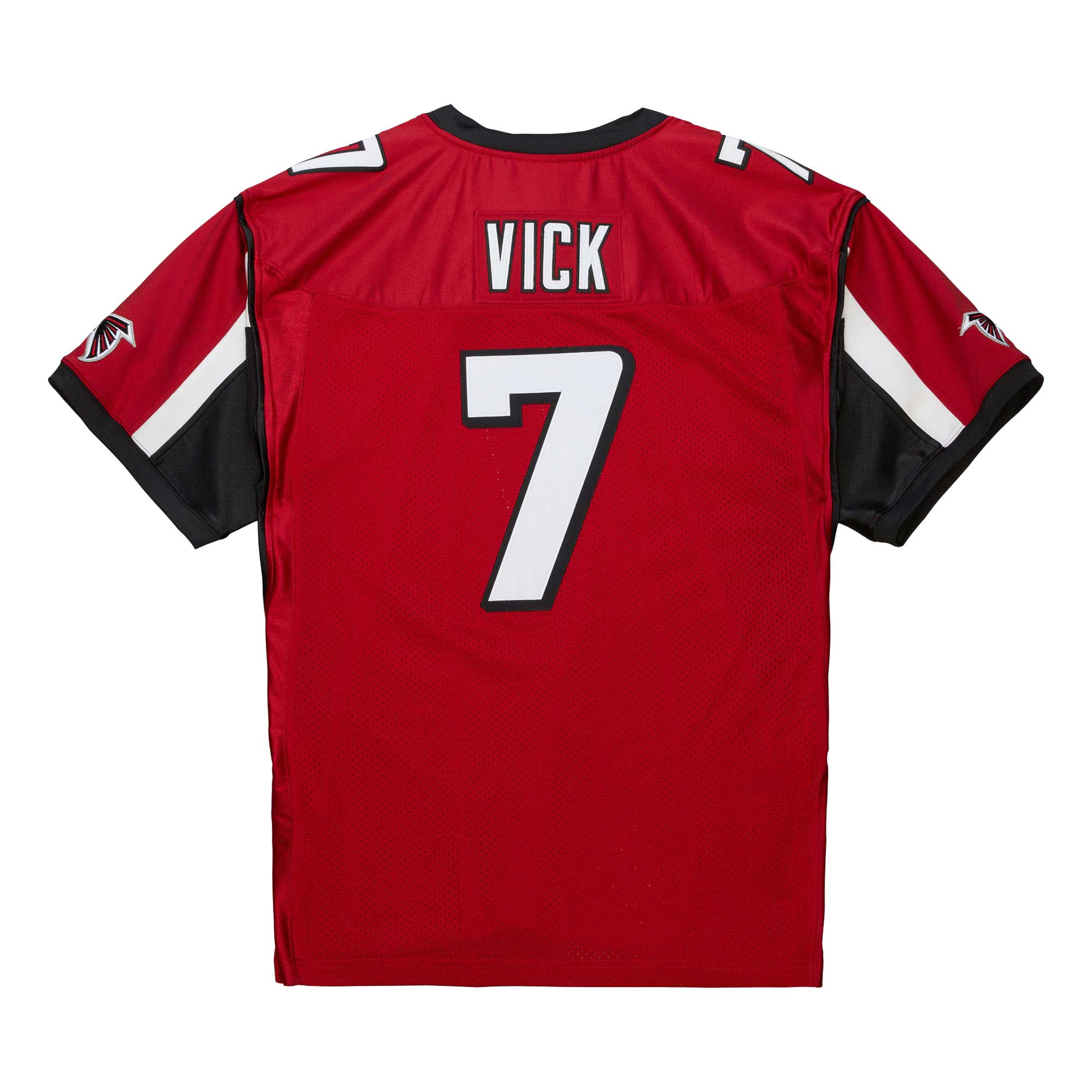 Michael Vick Atlanta Falcons Mitchell & Ness 2003 Authentic Jersey - Red - vstockx