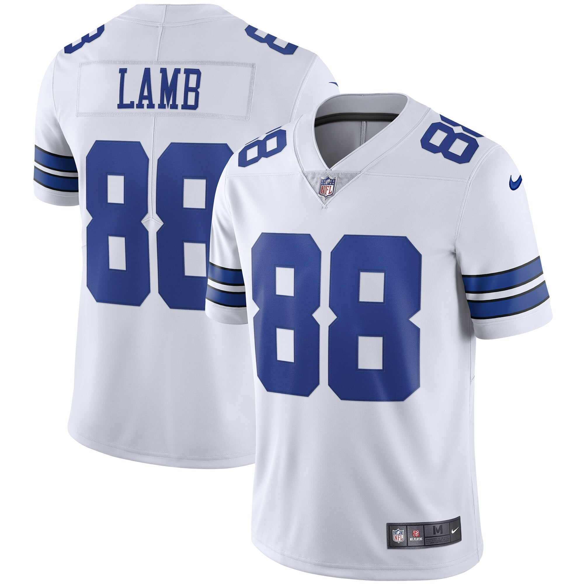 Men's Nike CeeDee Lamb White Dallas Cowboys Vapor Limited Jersey - vstockx