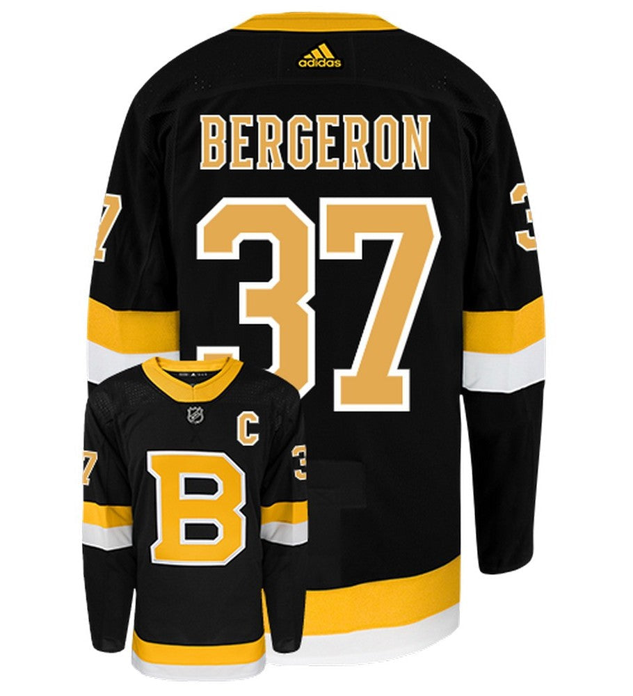 Patrice Bergeron Boston Bruins Adidas Primegreen Authentic NHL Hockey Jersey - vstockx