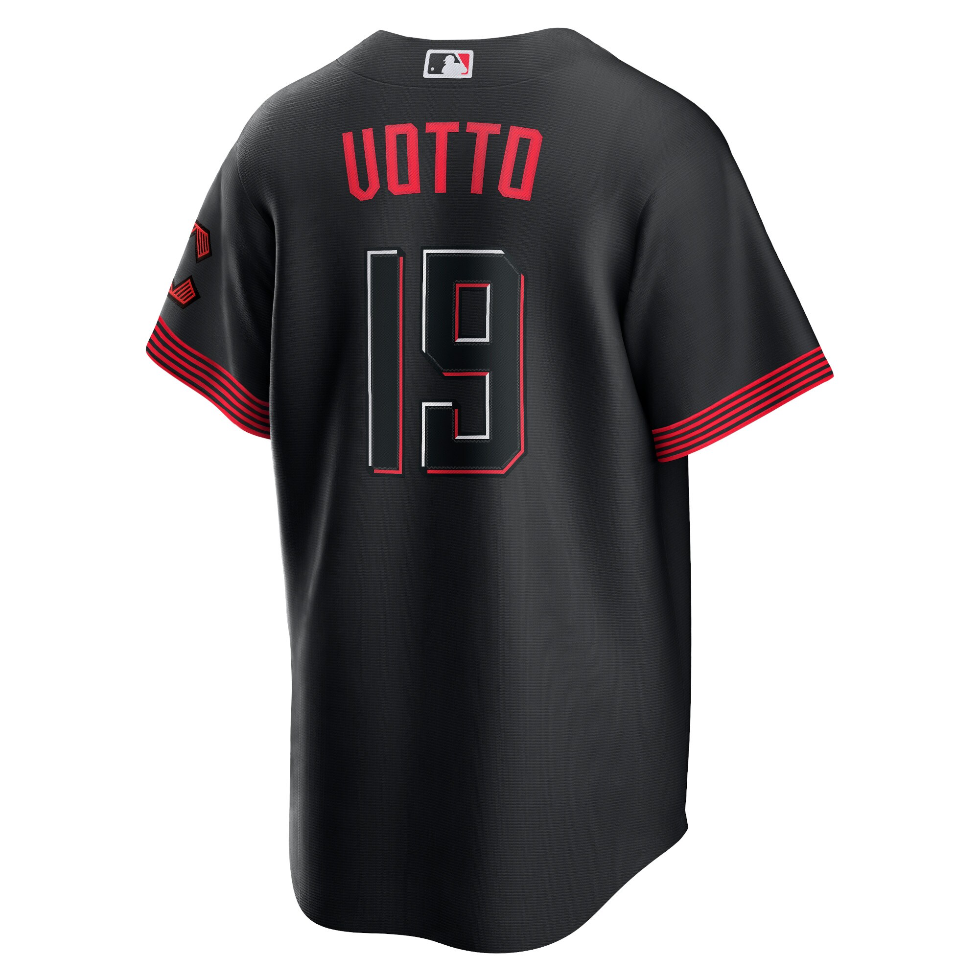 Joey Votto Cincinnati Reds Nike 2023 City Connect Replica Player Jersey - Black - vstockx