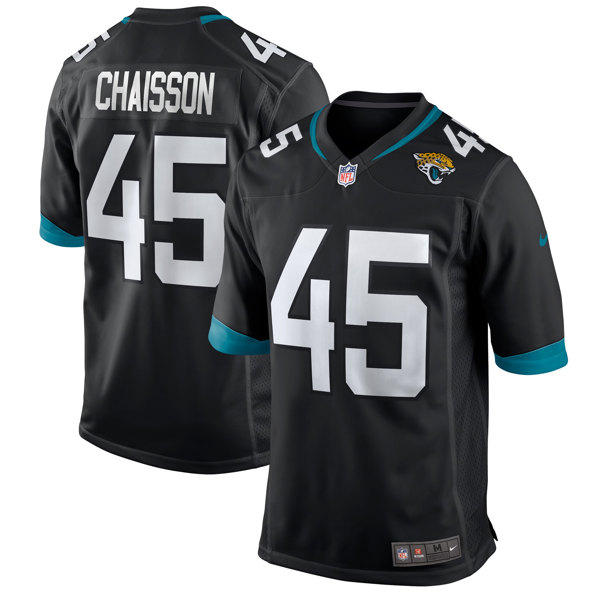 K'Lavon Chaisson Jacksonville Jaguars Nike Game Jersey - Black - vstockx