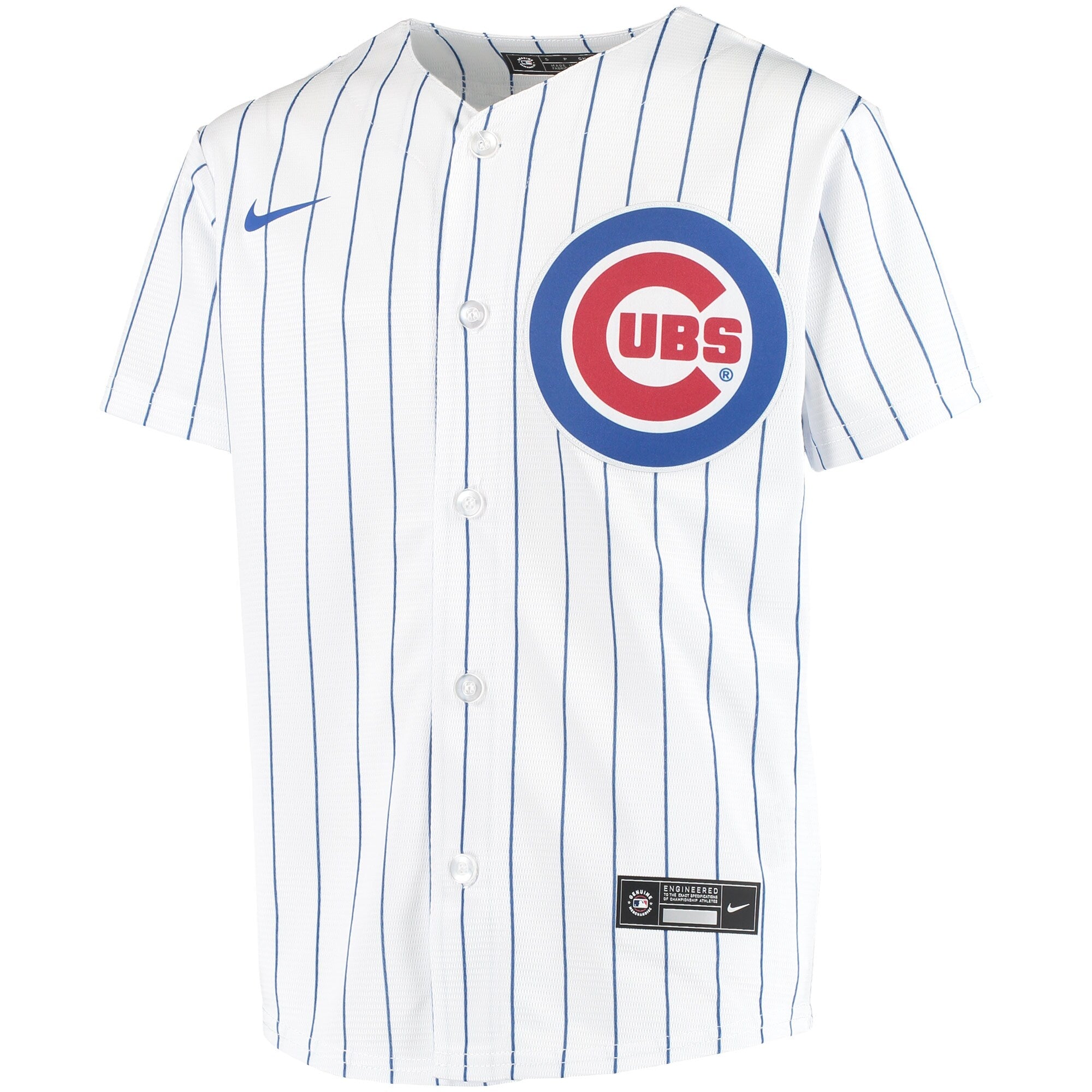 Chicago Cubs Youth Nike Home Pinstripe Replica Jersey - vstockx