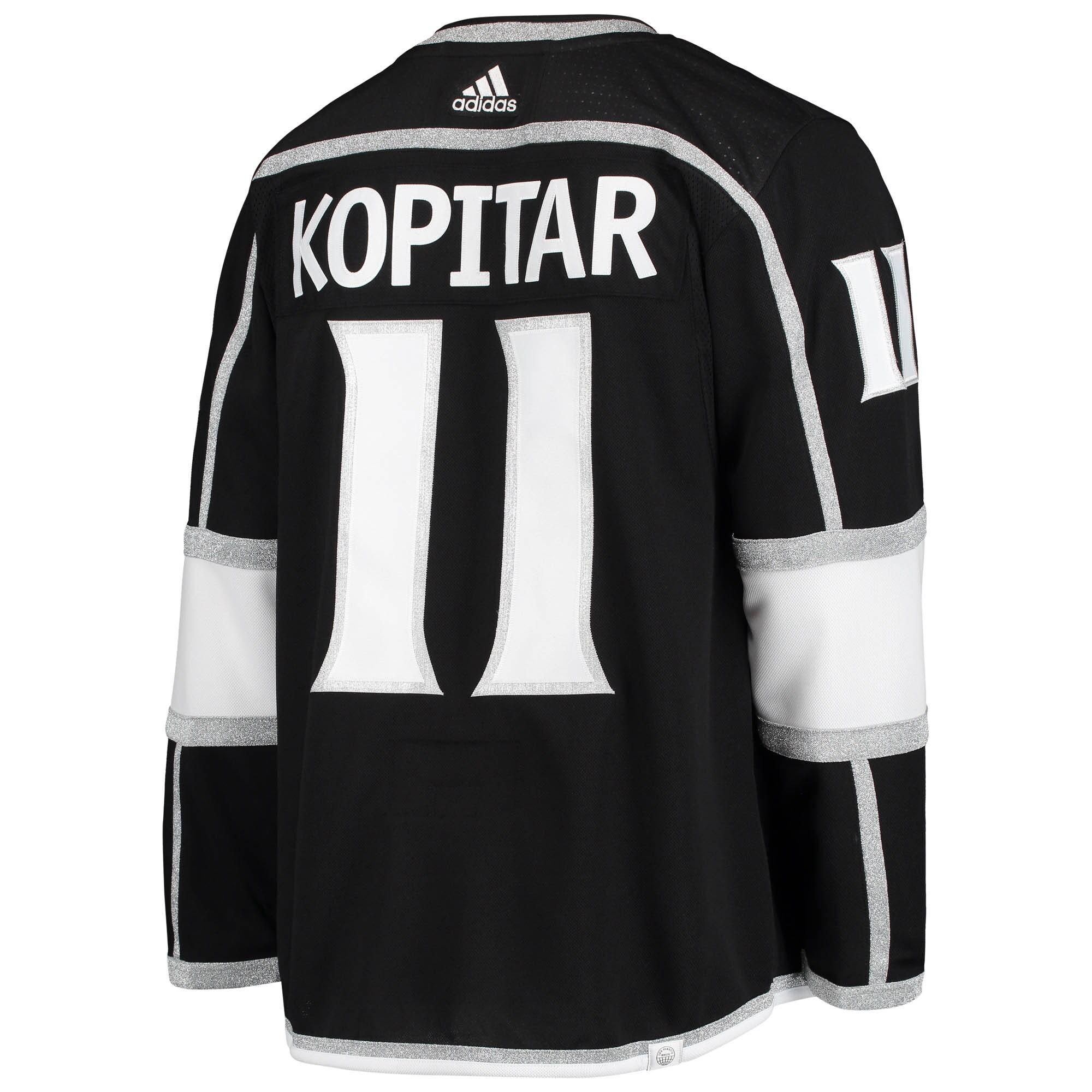 Anze Kopitar Los Angeles Kings adidas Home Primegreen Authentic Pro Player Jersey - Black - vstockx
