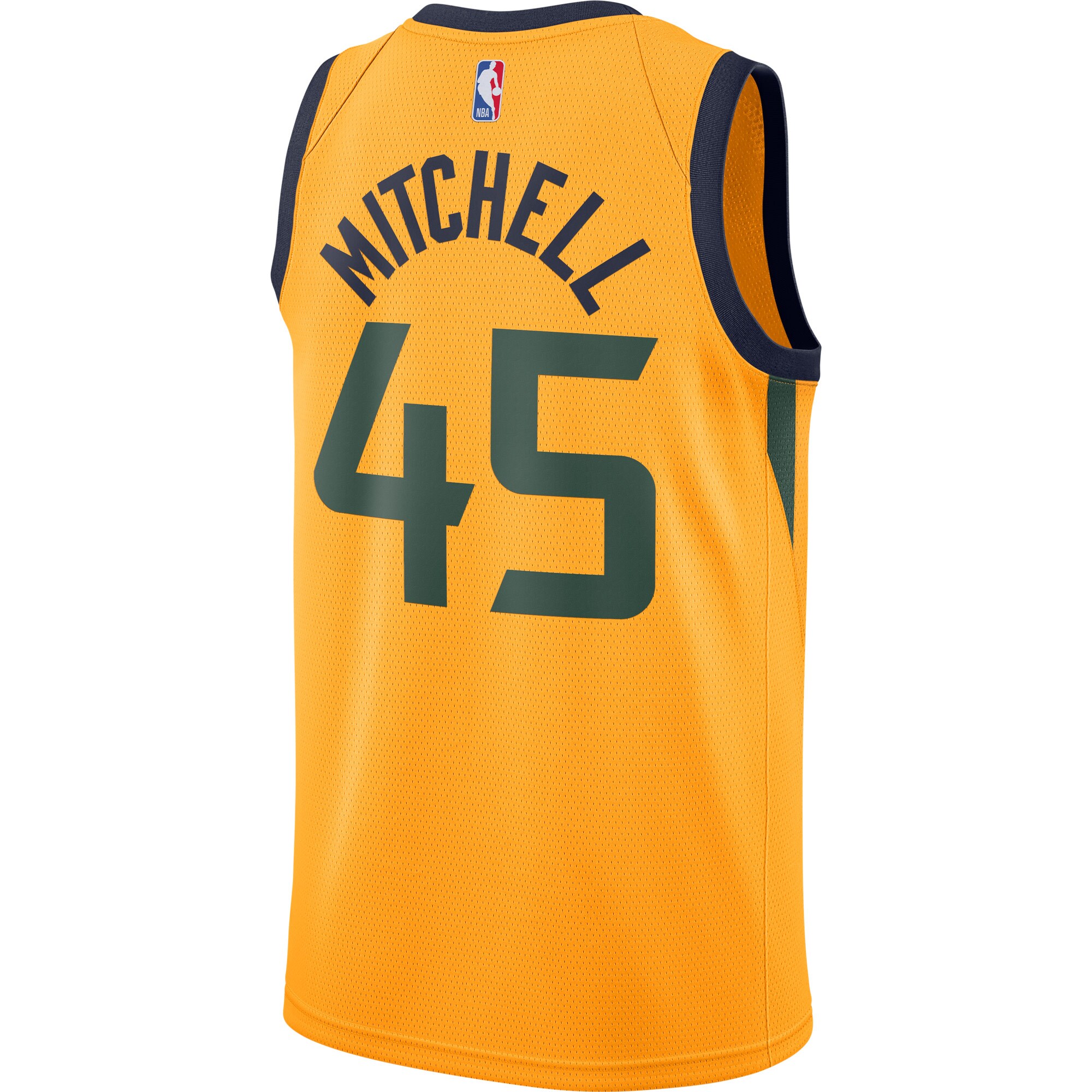 Donovan Mitchell Utah Jazz Jordans Brand 2020/21 Swingman Jersey - Statement Edition - Gold - vstockx