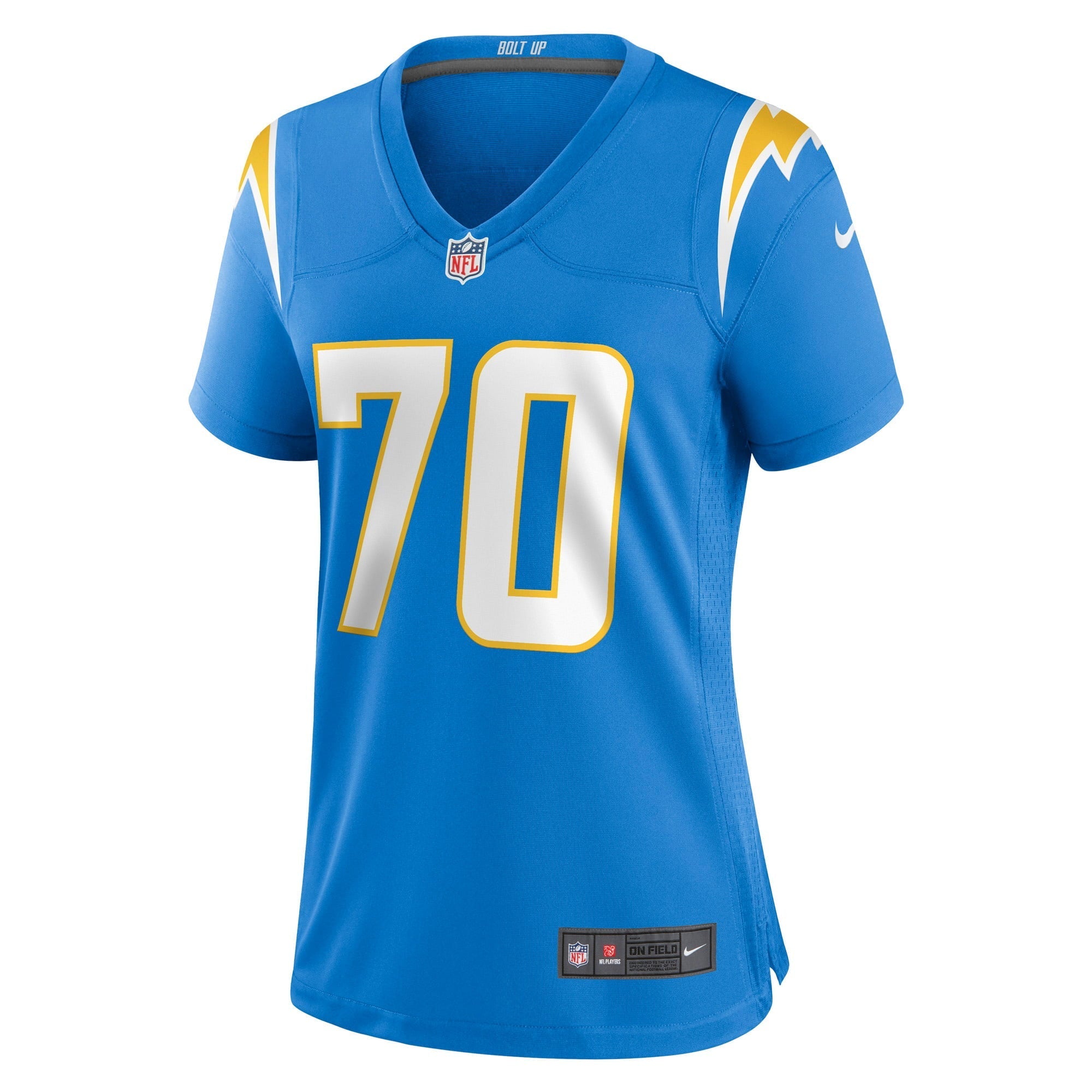 Women's Nike Rashawn Slater Powder Blue Los Angeles Chargers Game Jersey - vstockx