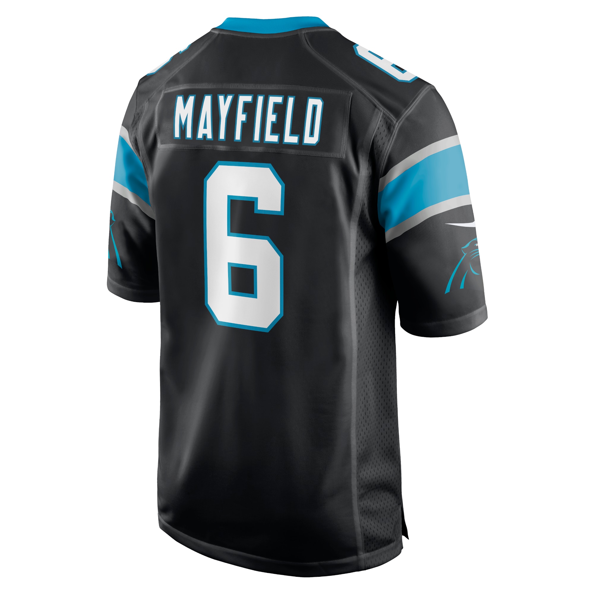 Baker Mayfield Carolina Panthers Nike Youth Player Game Jersey - Black - vstockx