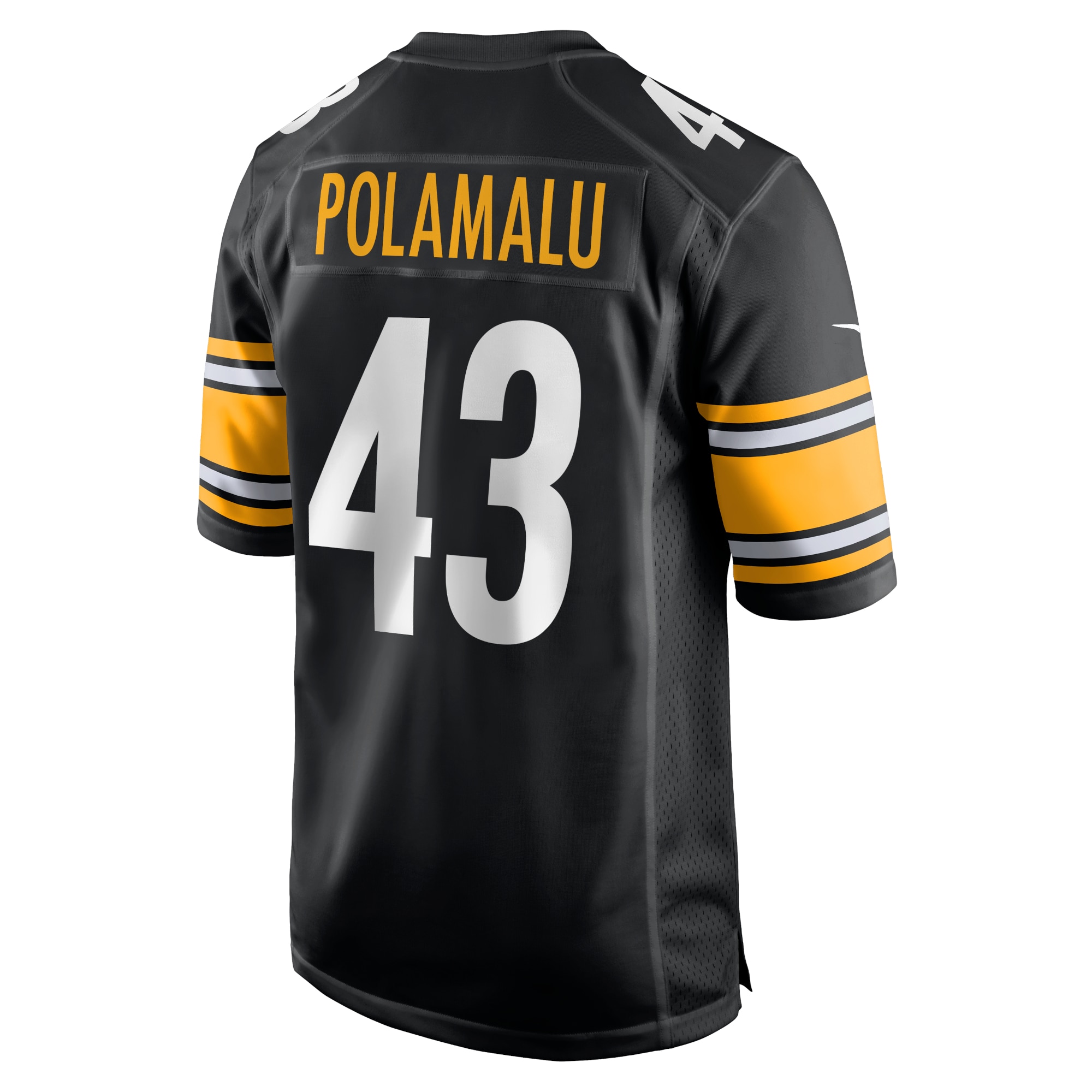 Troy Polamalu Pittsburgh Steelers Nike Retired Player Game Jersey - Black - vstockx