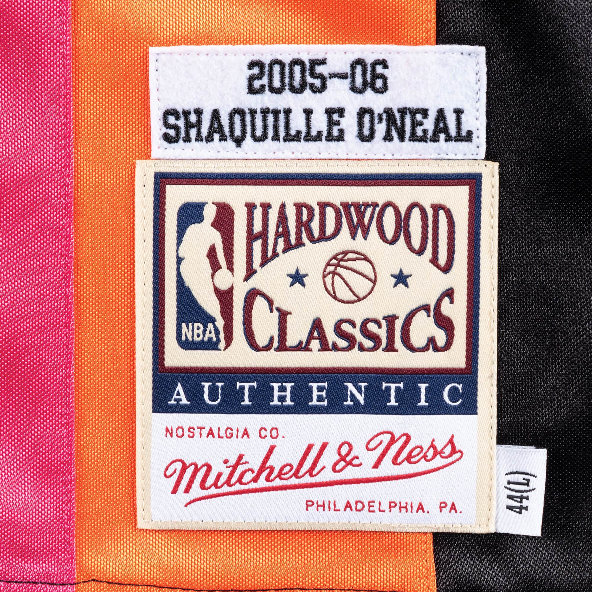 Authentic Jersey Miami Heat Alternate 2005-06 Shaquille O'Neal - vstockx