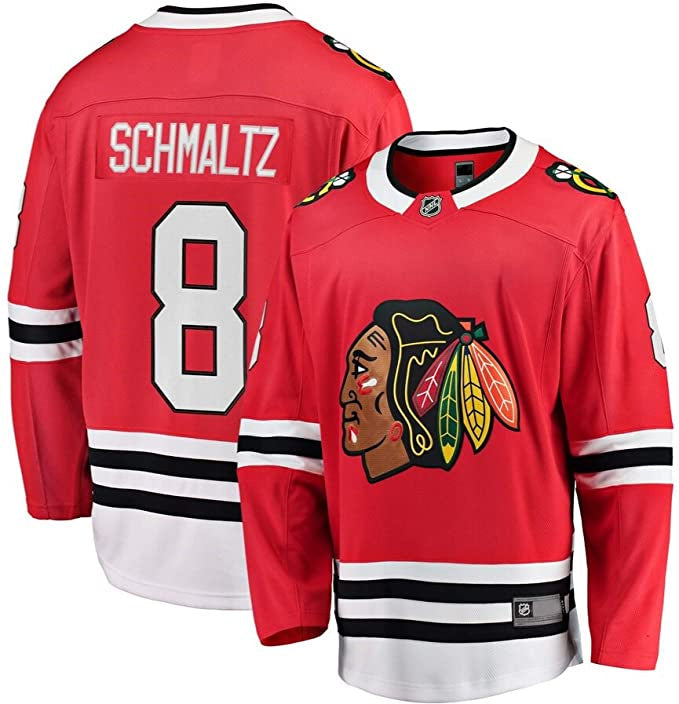 NHL Chicago Blackhawks Nick Schmaltz Home Youth Jersey - vstockx