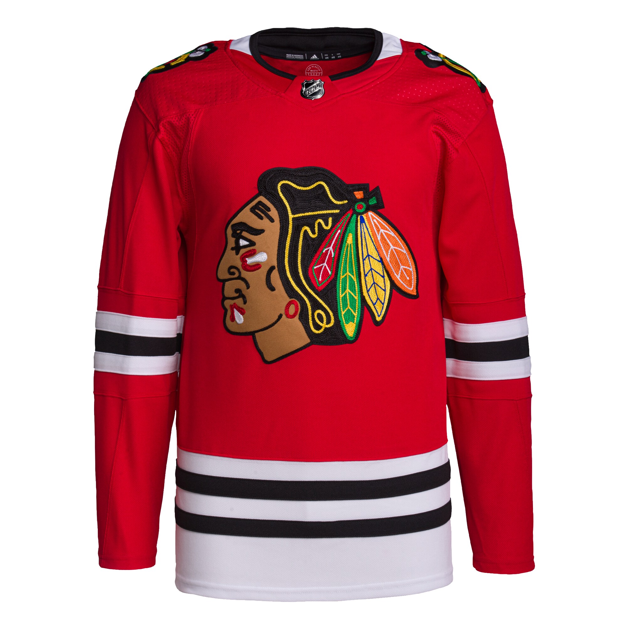 Chicago Blackhawks adidas Home Primegreen Authentic Pro Jersey - Red - vstockx