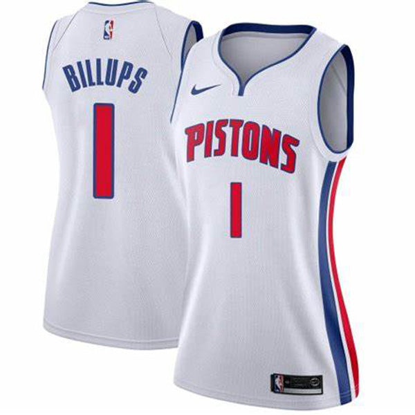 Women's Detroit Pistons Chauncey Billups Association Jersey - White - vstockx