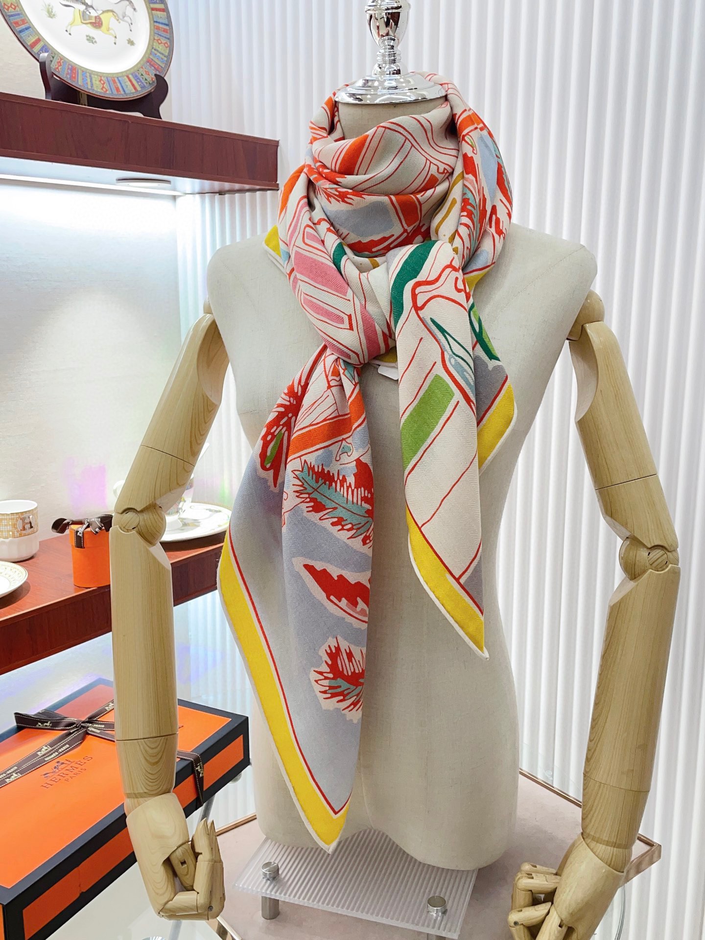 Streetwear Scarf Hermes 328781 SIZE:140cm*140cm - vstockx