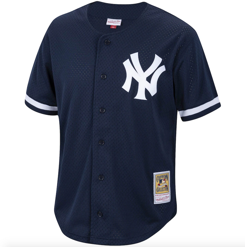 Men's Mitchell & Ness Authentic Replica Reggie Jackson New York Yankees 1997 Mesh Batting Practice Jersey - vstockx