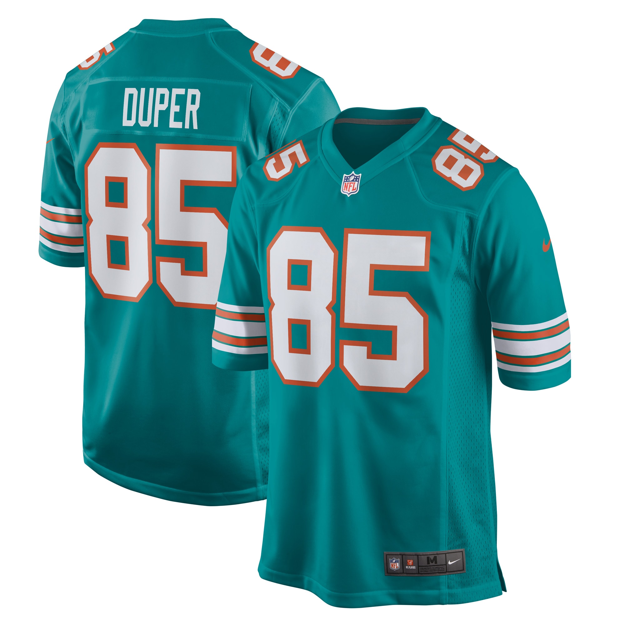 Mark Duper Miami Dolphins Nike Retired Player Jersey - Aqua - vstockx